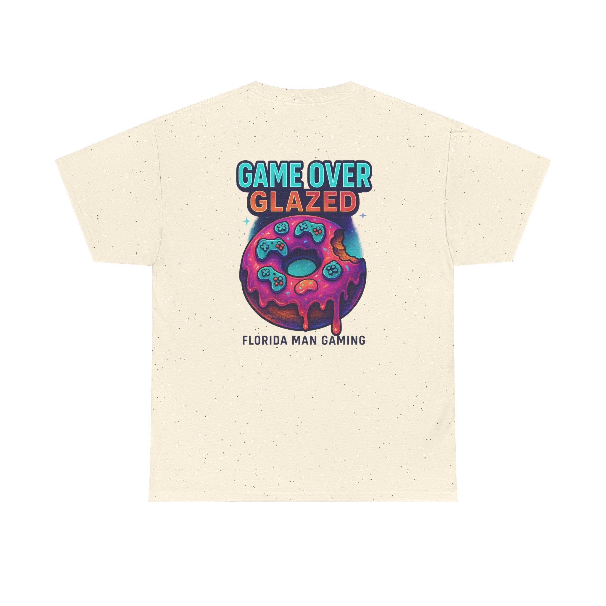 Gaming Graphic Tee for Retro Fun Lovers, Perfect for Gifts, Casual Wear, Gaming Events, Game Over Design