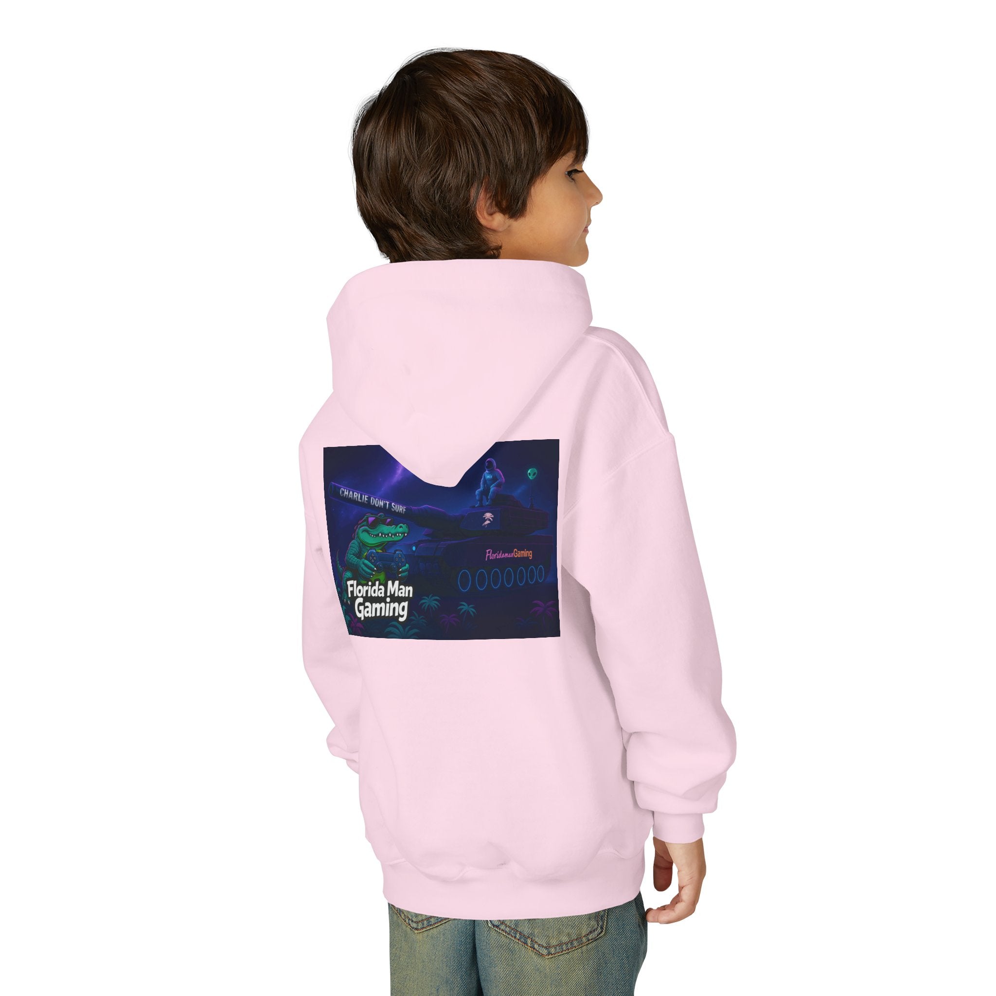 Youth Heavy Blend Hooded Sweatshirt