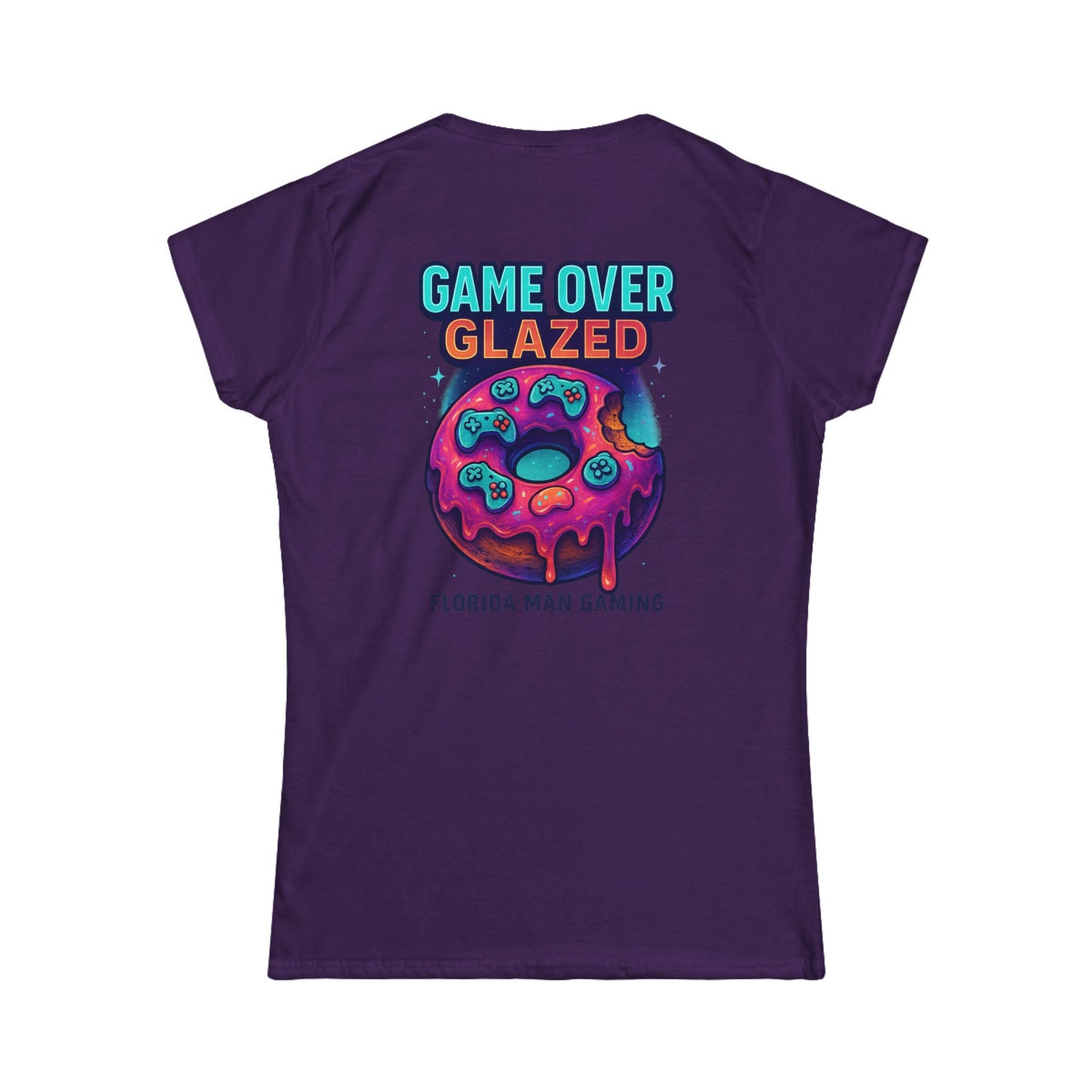 Gaming-Inspired Women's Softstyle Tee - Perfect for Gamers, Nerds, Birthday Gifts, Gaming Events, Casual Wear