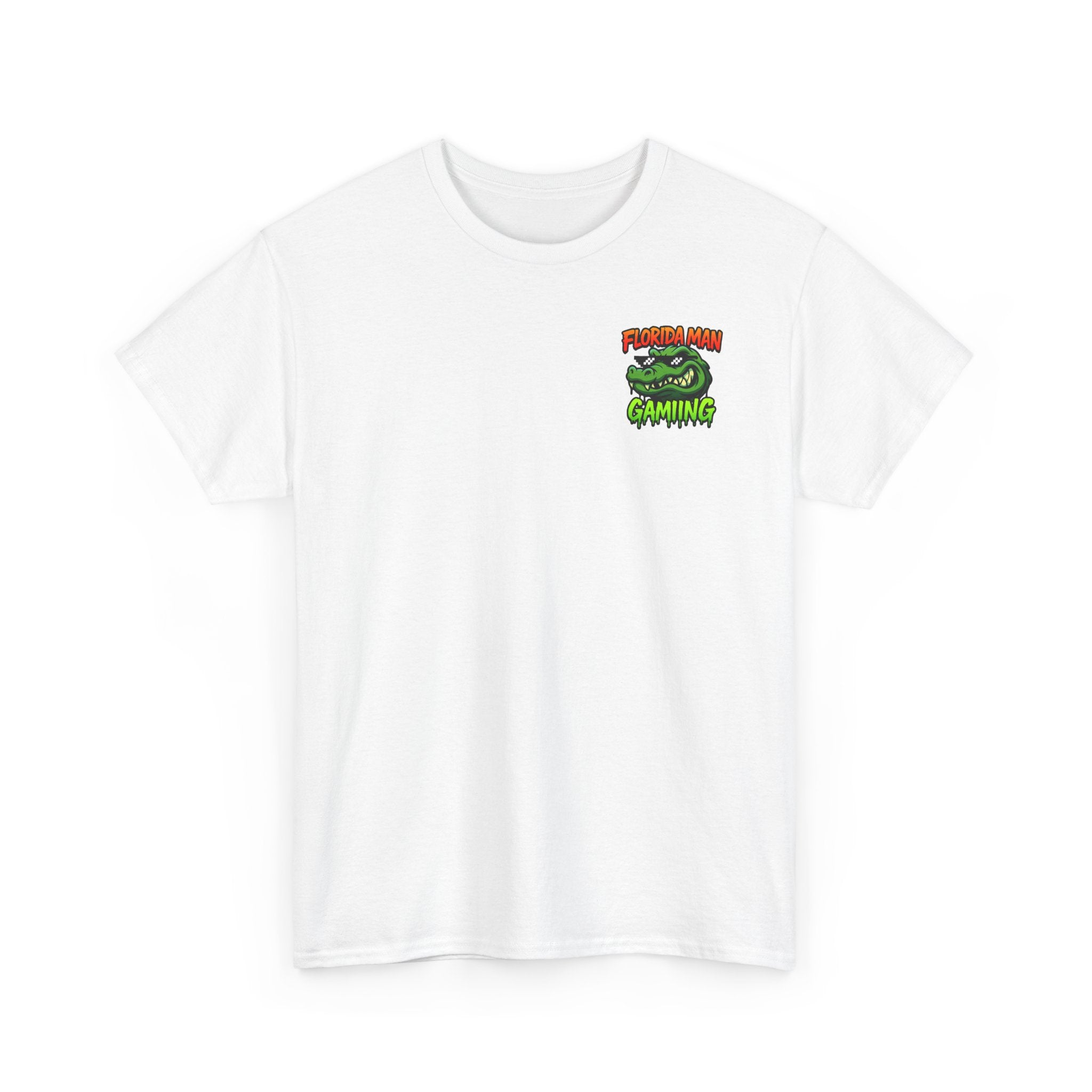 Florida Man Gaming Tee, Unisex Cotton T-Shirt, Fun Graphic Tee, Gamer Apparel, Perfect for Gaming Nights, Unique Gift Idea