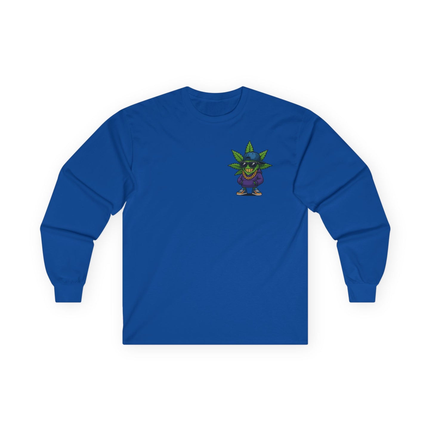 Florida Man Gaming Long Sleeve Tee - Unisex Cotton Shirt for Gamers, Halloween, Gift, Streetwear, Weed Culture