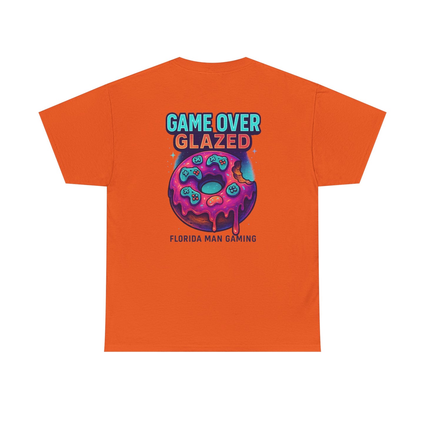 Gaming Graphic Tee for Retro Fun Lovers, Perfect for Gifts, Casual Wear, Gaming Events, Game Over Design
