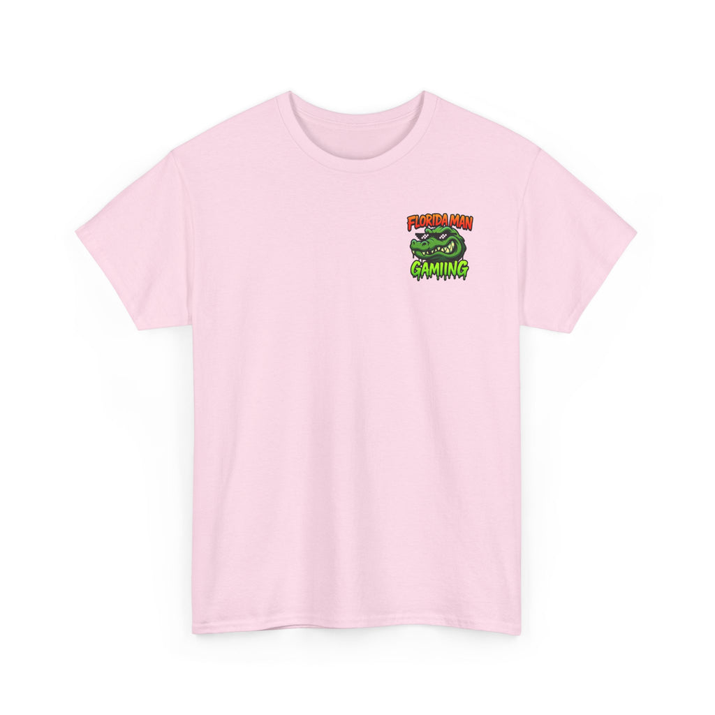 Florida Man Gaming Tee, Unisex Cotton T-Shirt, Fun Graphic Tee, Gamer Apparel, Perfect for Gaming Nights, Unique Gift Idea