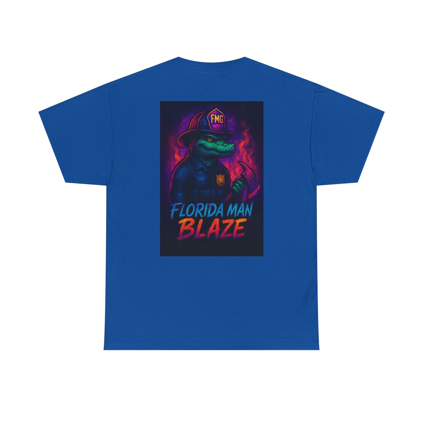 Florida Man Heroes Tee - Unisex Cotton T-Shirt, Funny Gift, Casual Wear, Unique Design, Quirky Florida Apparel