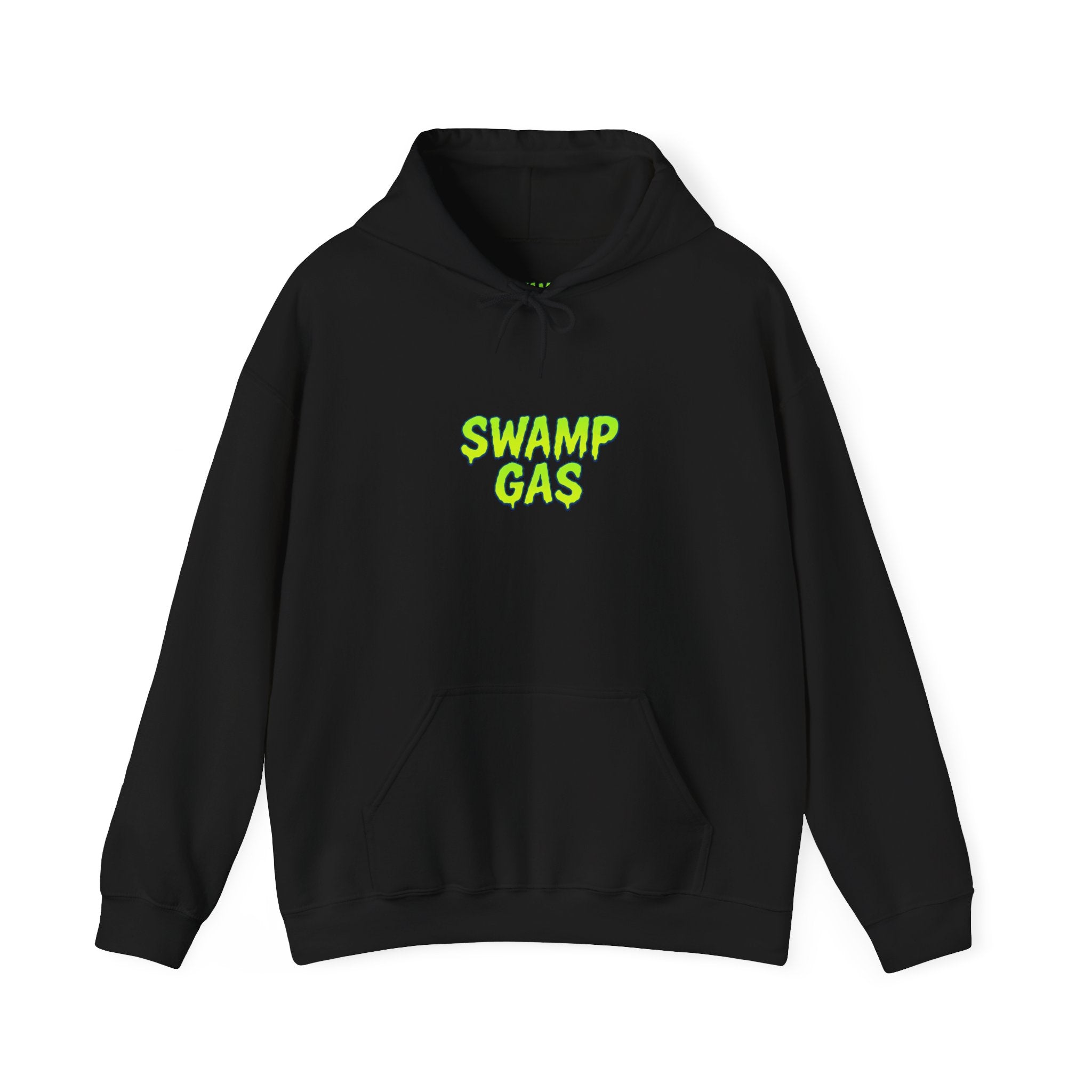 Swamp Gas Unisex Hoodie, Fun Graphic Sweatshirt, Gift for Halloween, Unique Streetwear, Cozy Layering Piece