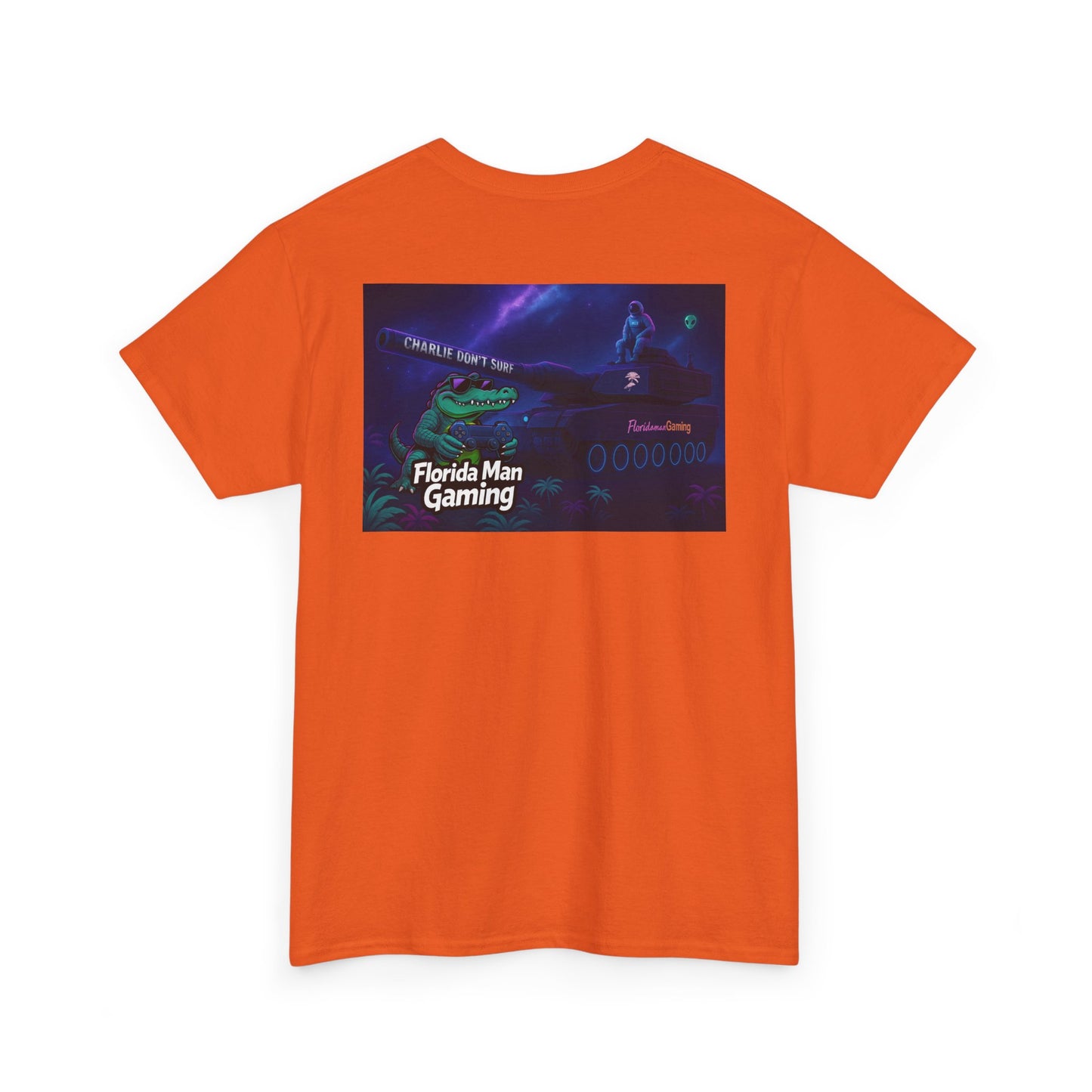 Florida Man Gaming Tee, Unisex Cotton Shirt, Fun Gaming Shirt, Casual Wear, Gift for Gamers, Trendy Graphic Tee