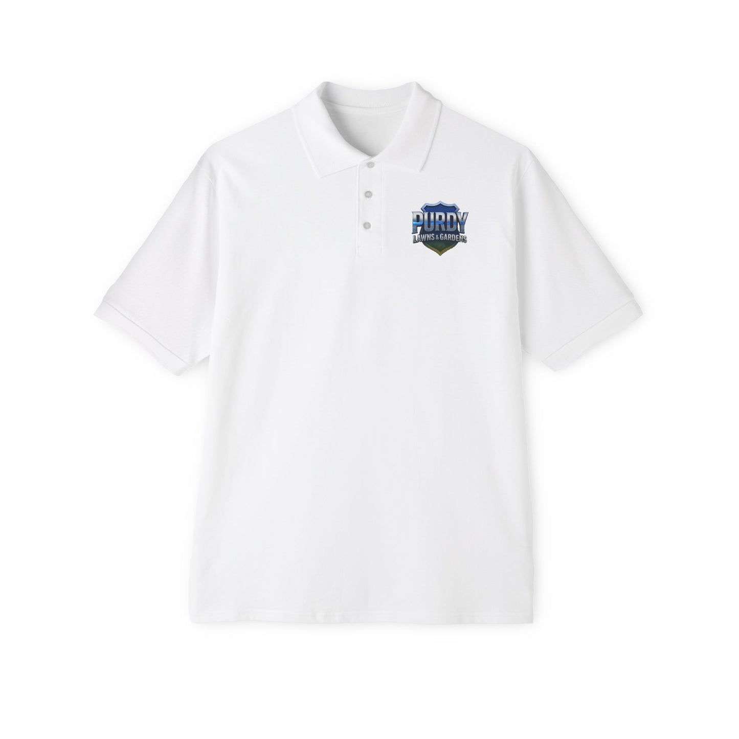 Polo Shirt for Garden Enthusiasts | Stylish Casual Wear, Men's Outdoor Polo, Gift for Gardeners, Spring Fashion