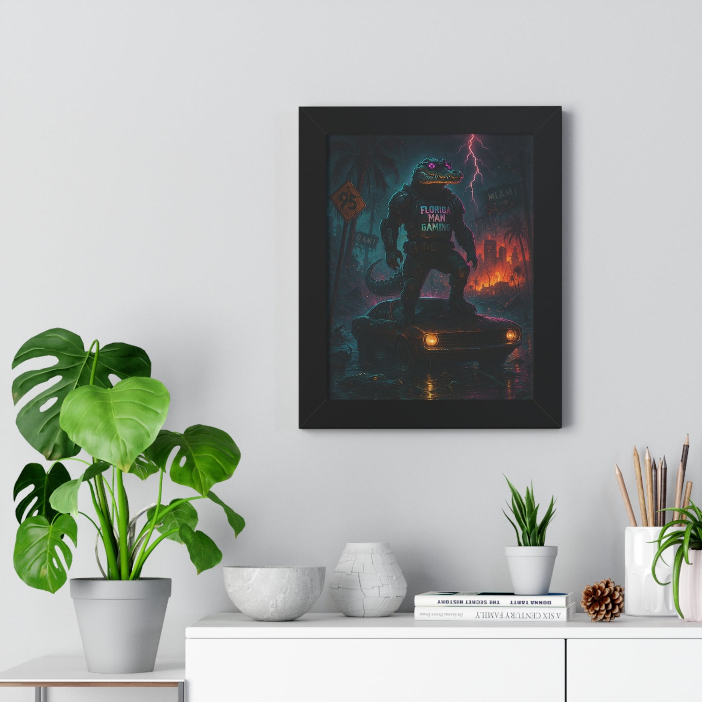 Framed Vertical Poster