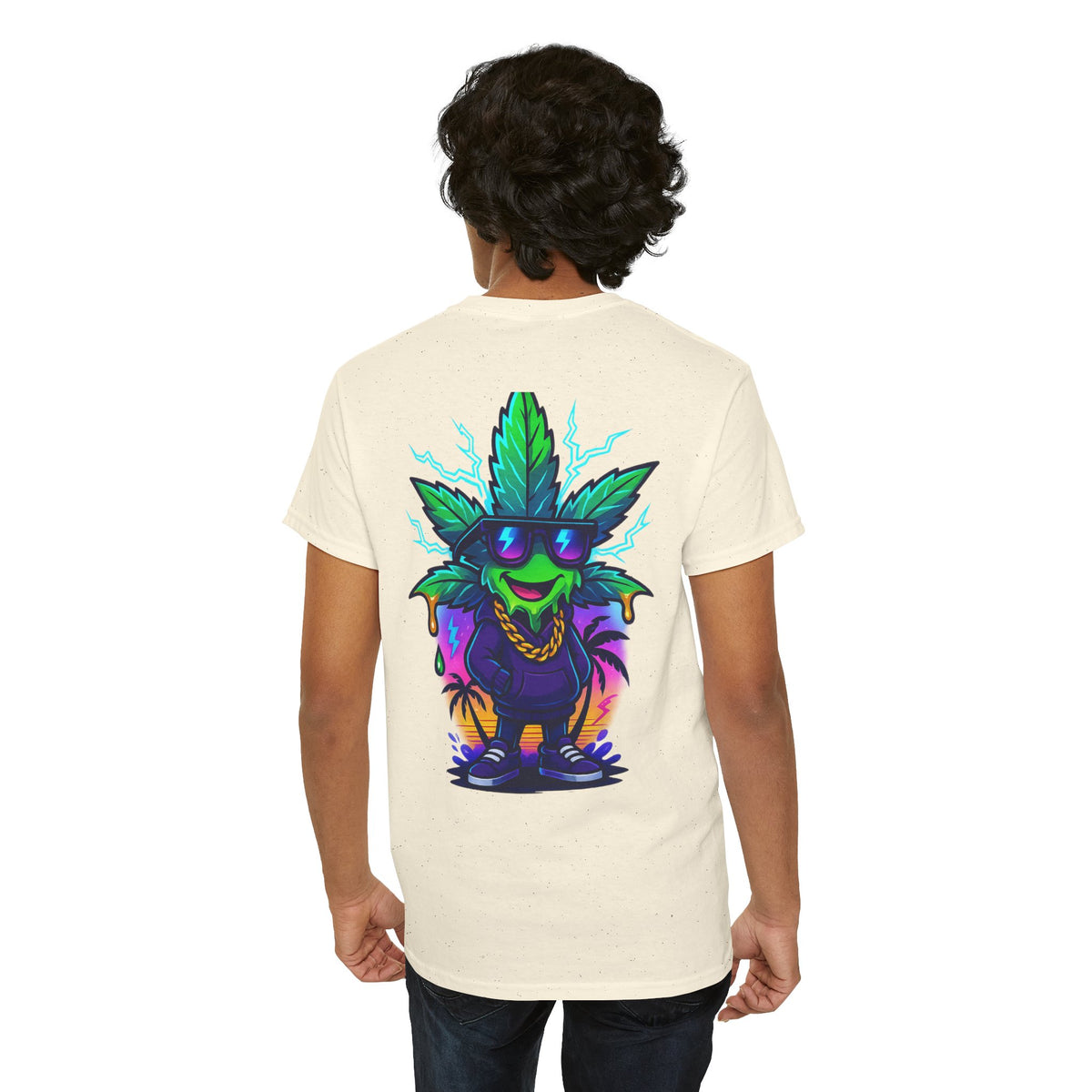 Cosmic Blaze – Electric Vibes Hoodie