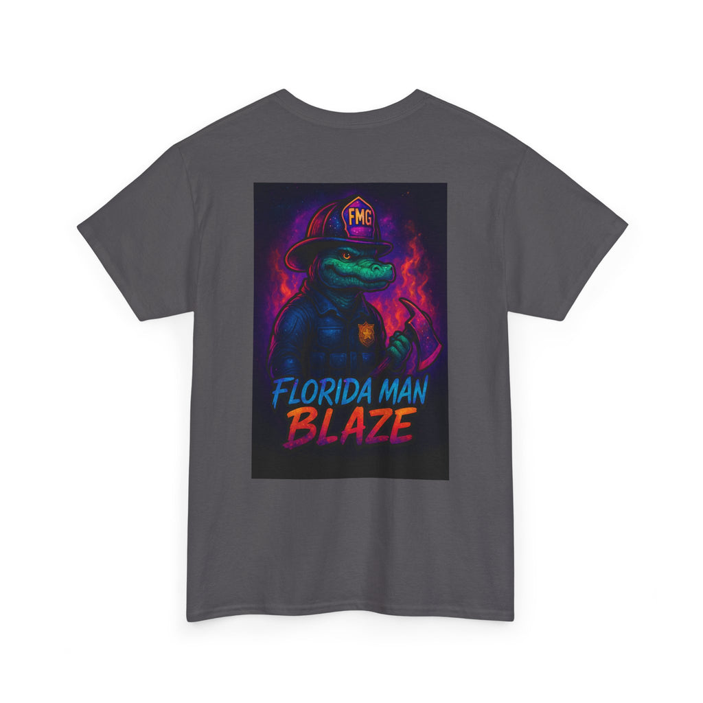 Florida Man Heroes Tee - Unisex Cotton T-Shirt, Funny Gift, Casual Wear, Unique Design, Quirky Florida Apparel