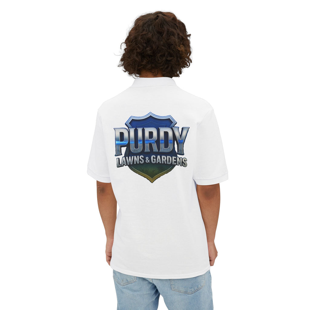 Polo Shirt for Garden Enthusiasts | Stylish Casual Wear, Men's Outdoor Polo, Gift for Gardeners, Spring Fashion