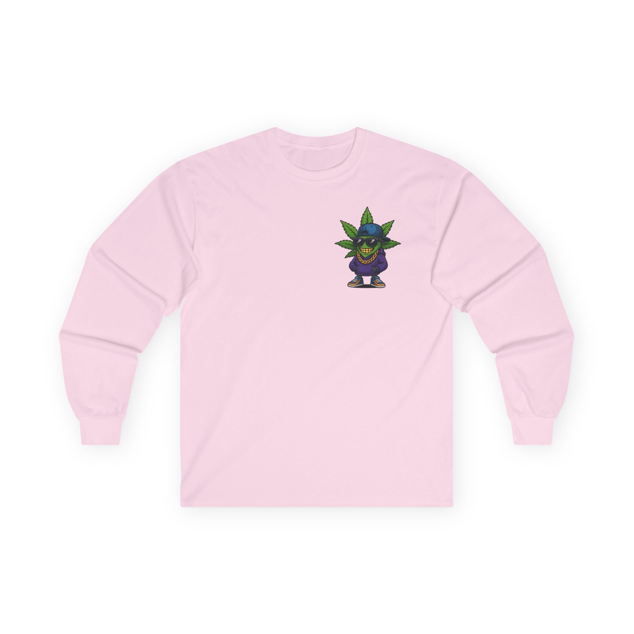 Florida Man Gaming Long Sleeve Tee - Unisex Cotton Shirt for Gamers, Halloween, Gift, Streetwear, Weed Culture