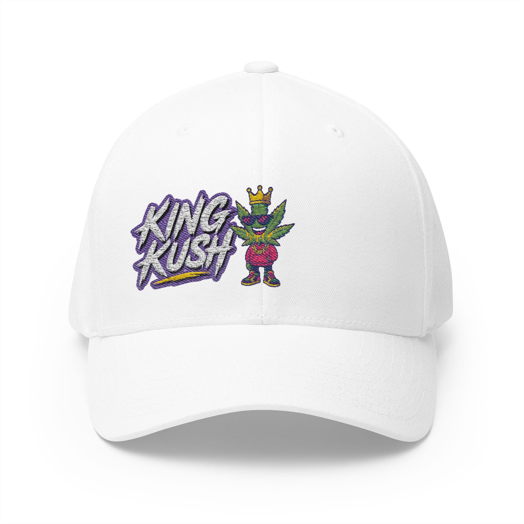 King Rush Embroidered Cap, Fun Gift for Gamers, Casual Streetwear, Fashion Accessories, Birthday Present, Outdoor Activities