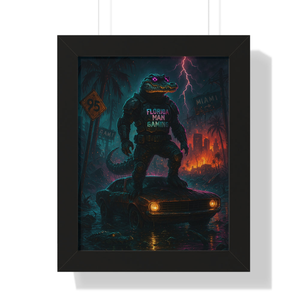 Framed Vertical Poster