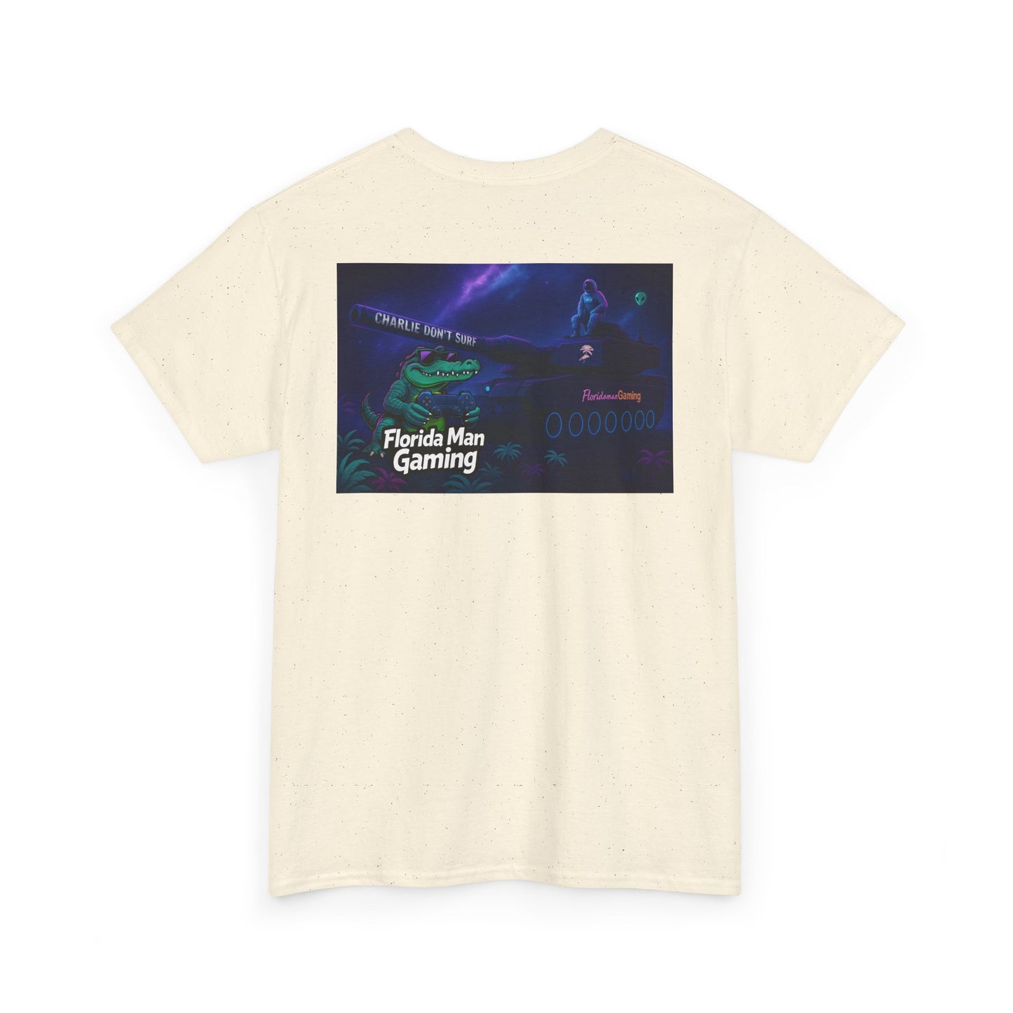 Florida Man Gaming Tee, Unisex Cotton Shirt, Fun Gaming Shirt, Casual Wear, Gift for Gamers, Trendy Graphic Tee