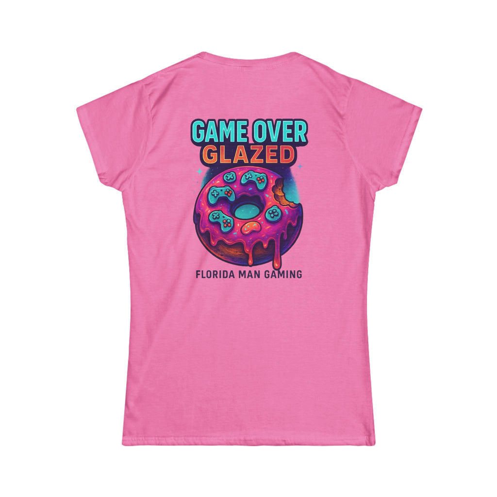 Gaming-Inspired Women's Softstyle Tee - Perfect for Gamers, Nerds, Birthday Gifts, Gaming Events, Casual Wear