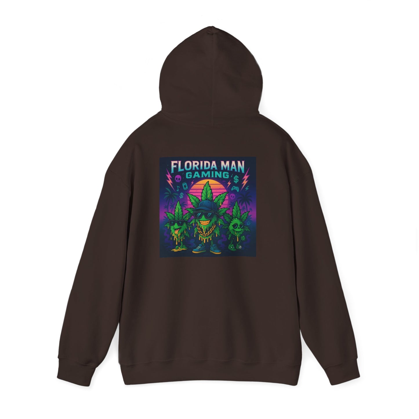 Gamer Hooded Sweatshirt with Colorful Monster Design, Unisex Hoodie for Gaming Lovers, Perfect Gift for Birthdays, Cosplay, and Holidays