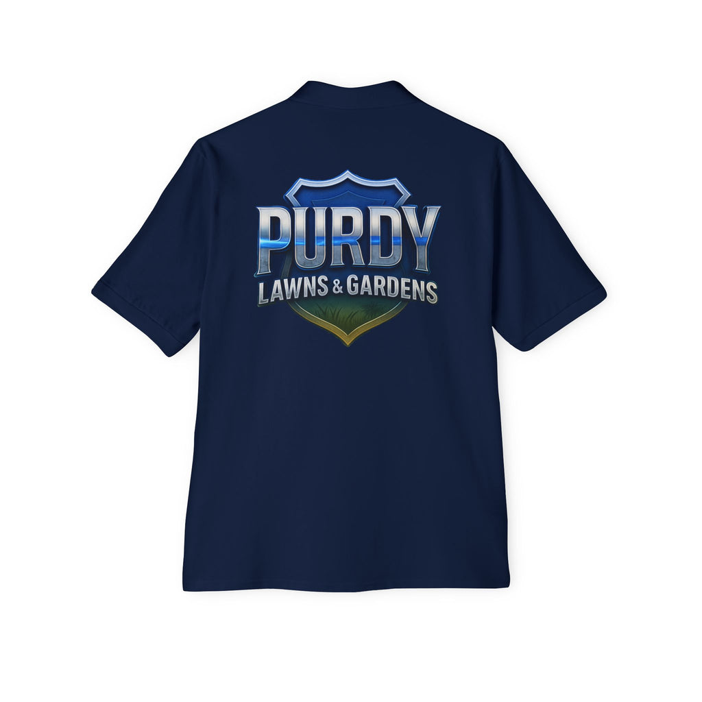 Polo Shirt for Garden Enthusiasts | Stylish Casual Wear, Men's Outdoor Polo, Gift for Gardeners, Spring Fashion