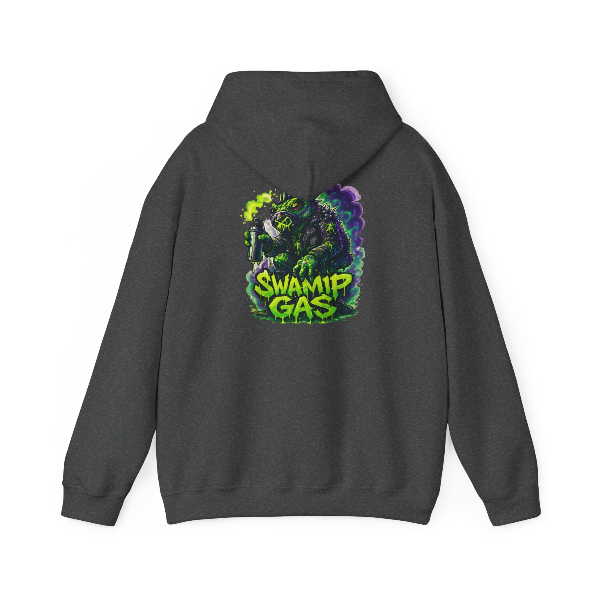 Swamp Gas Unisex Hoodie, Fun Graphic Sweatshirt, Gift for Halloween, Unique Streetwear, Cozy Layering Piece