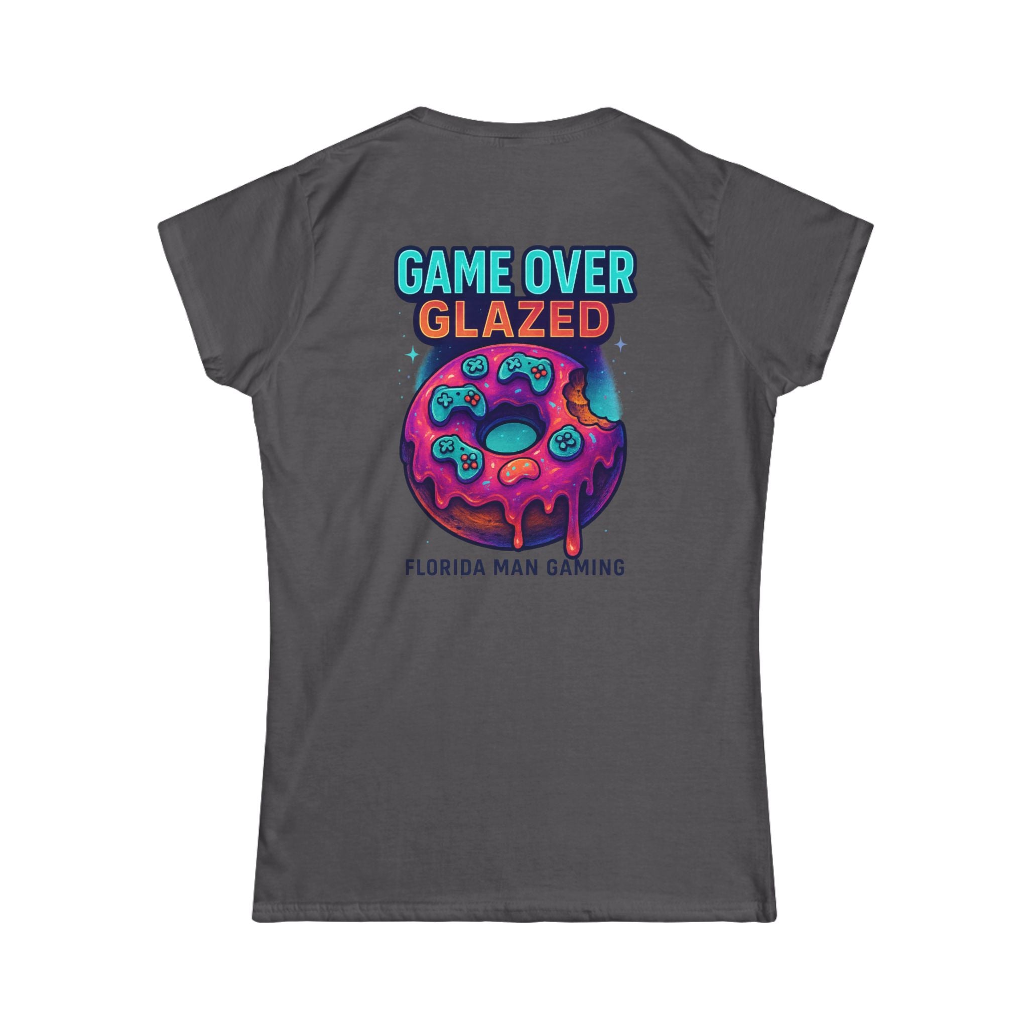 Gaming-Inspired Women's Softstyle Tee - Perfect for Gamers, Nerds, Birthday Gifts, Gaming Events, Casual Wear