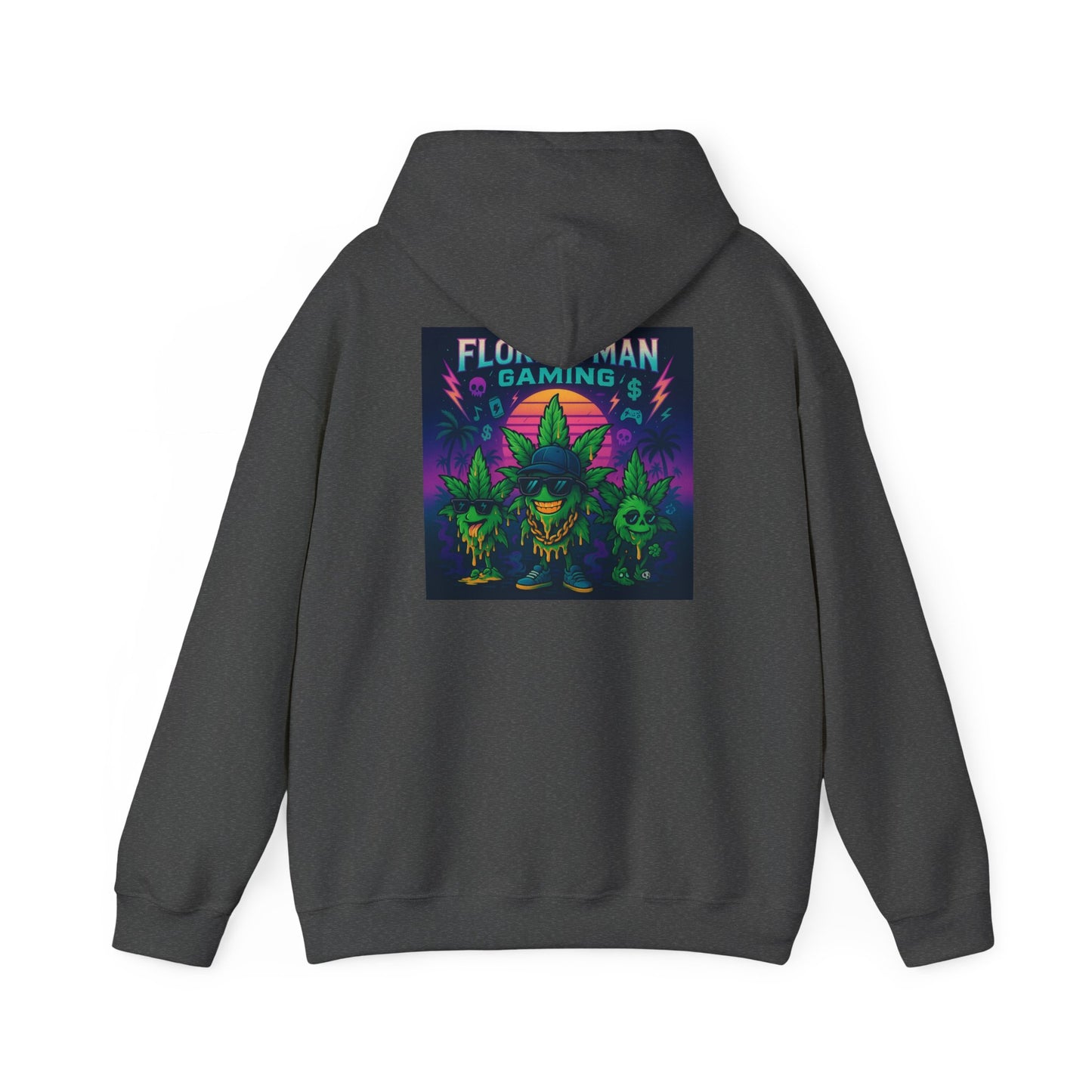 Gamer Hooded Sweatshirt with Colorful Monster Design, Unisex Hoodie for Gaming Lovers, Perfect Gift for Birthdays, Cosplay, and Holidays