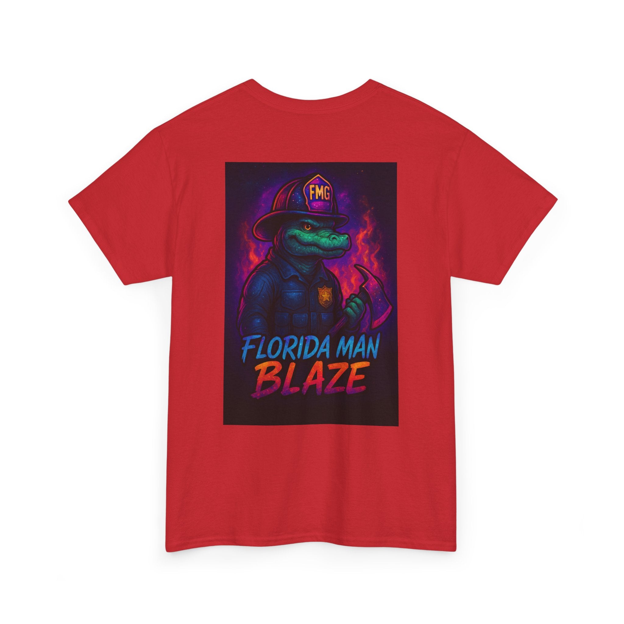 Florida Man Heroes Tee - Unisex Cotton T-Shirt, Funny Gift, Casual Wear, Unique Design, Quirky Florida Apparel