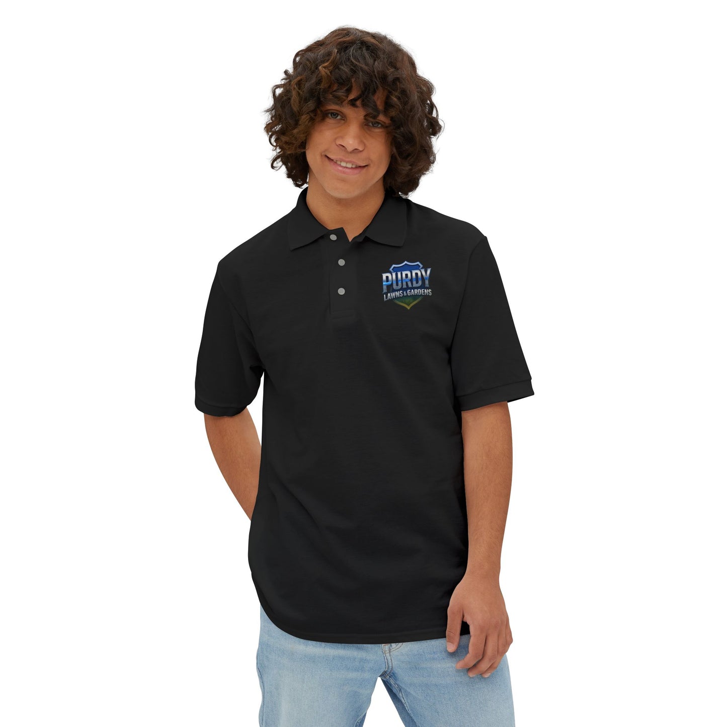 Polo Shirt for Garden Enthusiasts | Stylish Casual Wear, Men's Outdoor Polo, Gift for Gardeners, Spring Fashion