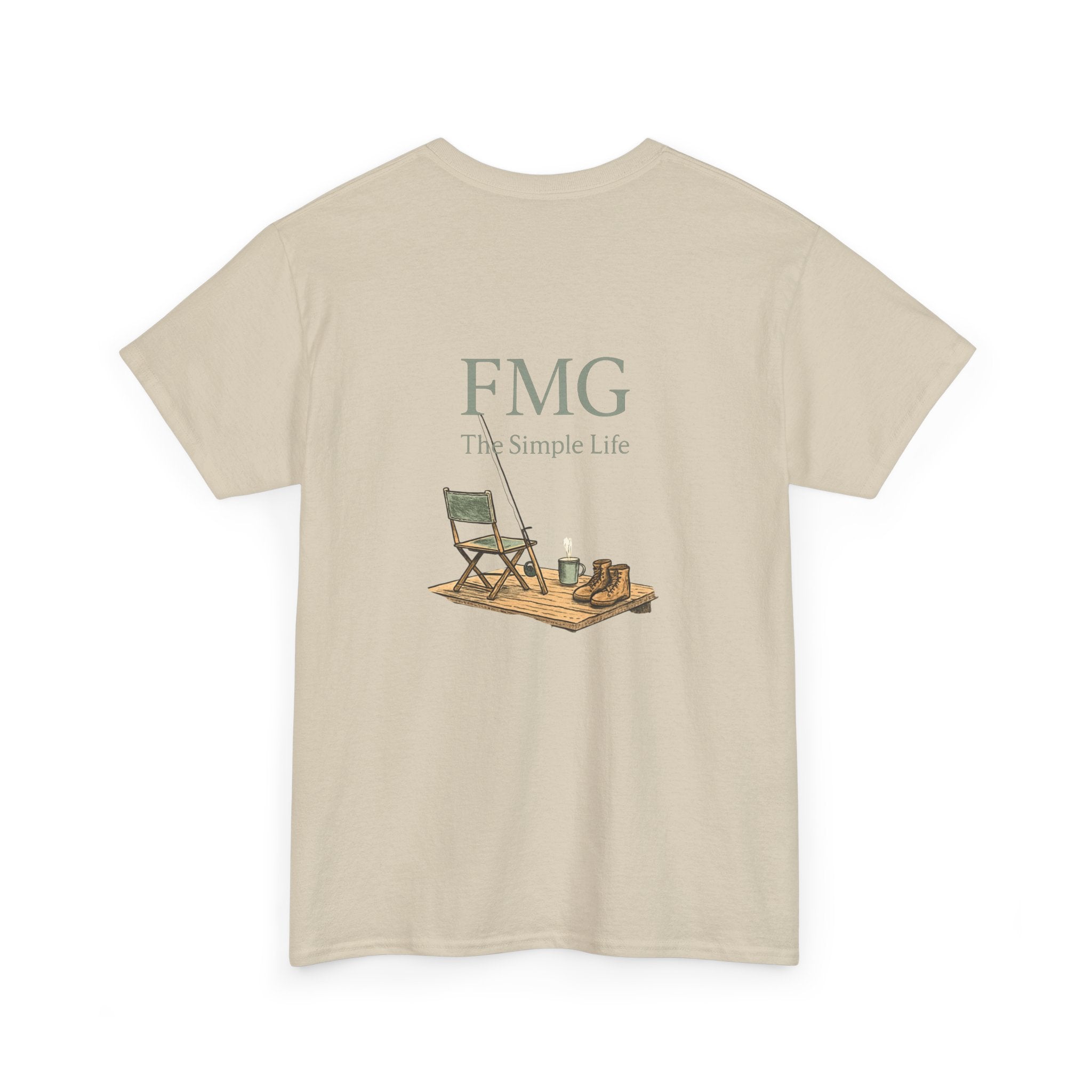 Rustic Minimalist Beach Unisex Tee - Vintage Florida Vibes