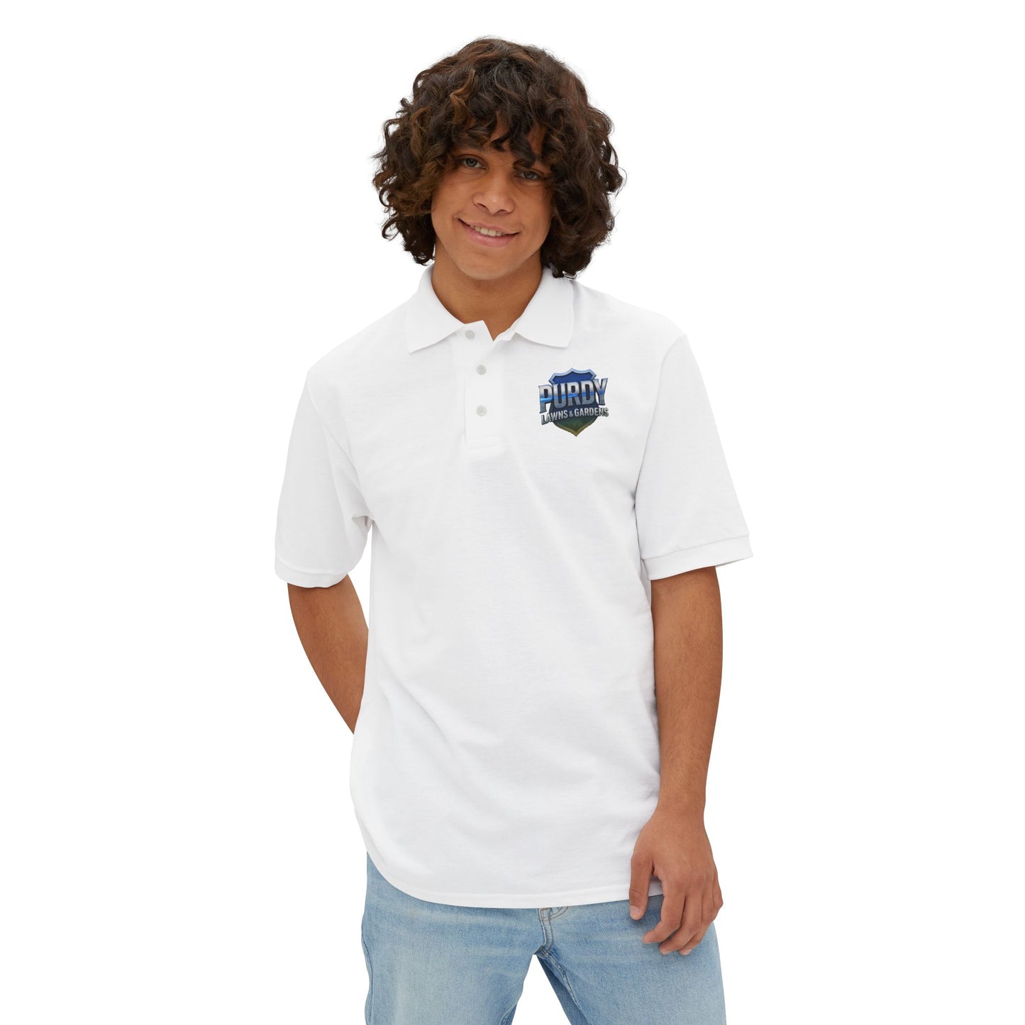 Polo Shirt for Garden Enthusiasts | Stylish Casual Wear, Men's Outdoor Polo, Gift for Gardeners, Spring Fashion