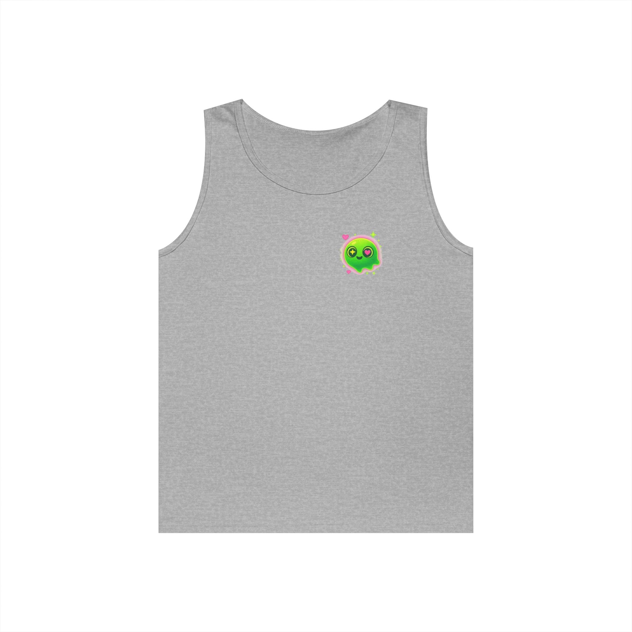 Cute Cartoon Glow-in-the-Dark Tank Top, Summer Outfit, LGBTQ+ Pride Wear, Festival Attire, Funny Gift for Teens, Casual Wear