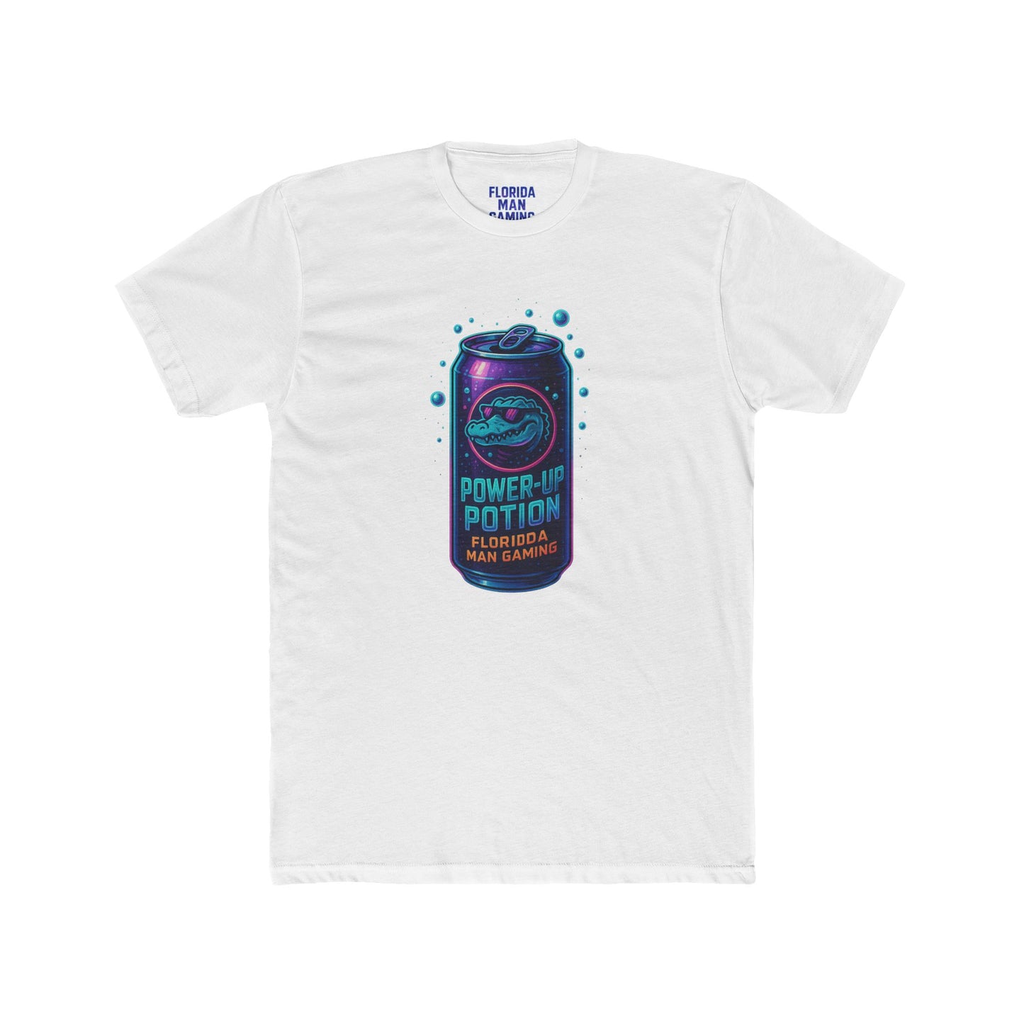 Florida Man Crew Tee: Gaming Humor Shirt, Fun Gift for Gamers, Unisex Tee for Parties, Retro Style Casual Wear, Unique Birthday Present