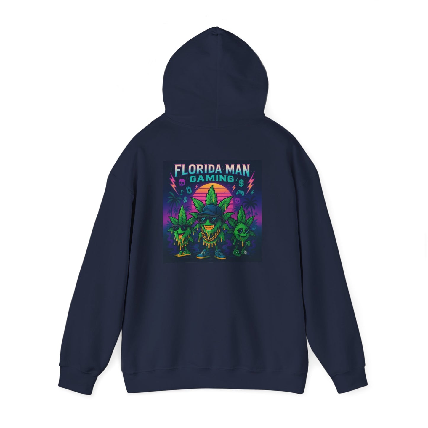 Gamer Hooded Sweatshirt with Colorful Monster Design, Unisex Hoodie for Gaming Lovers, Perfect Gift for Birthdays, Cosplay, and Holidays