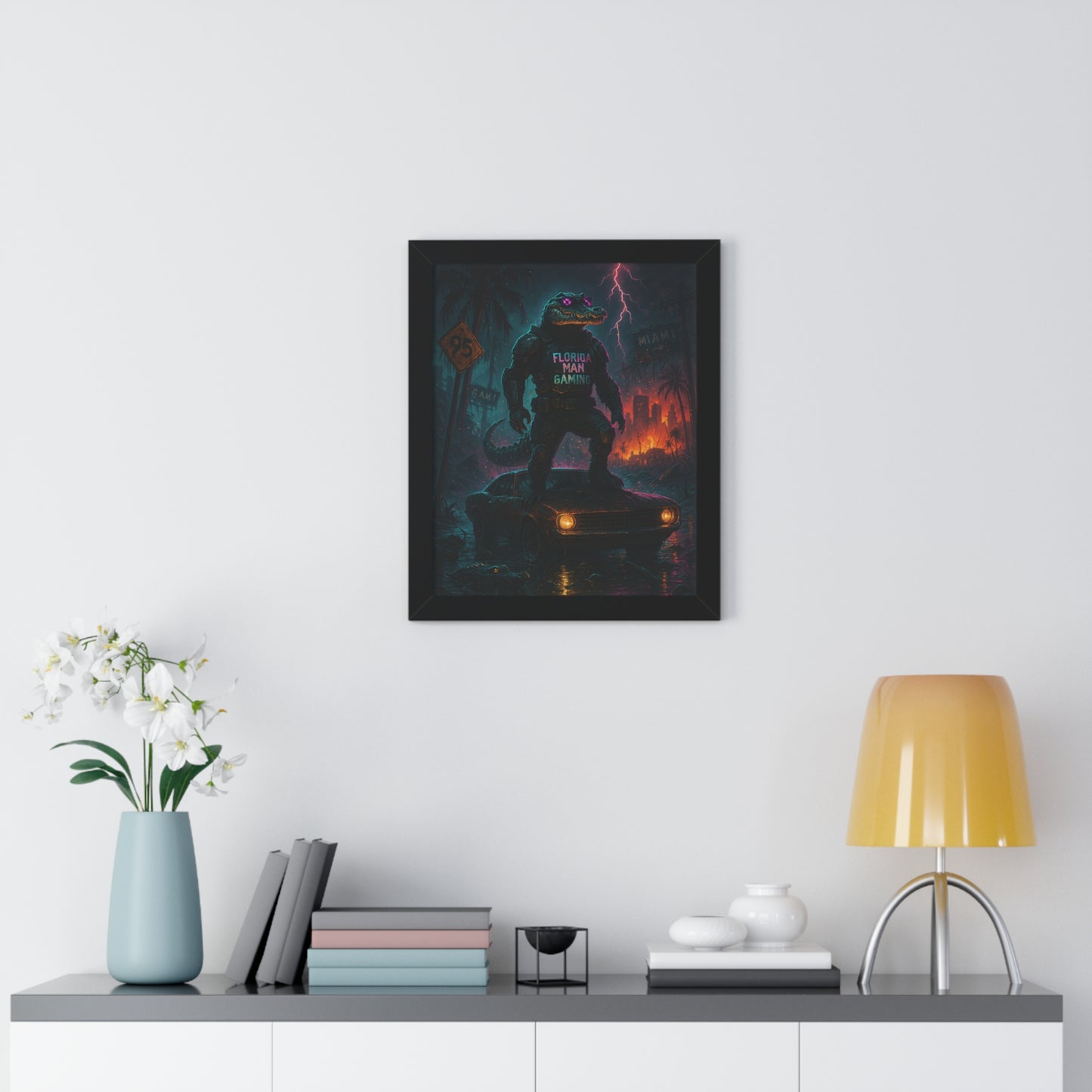 Framed Vertical Poster