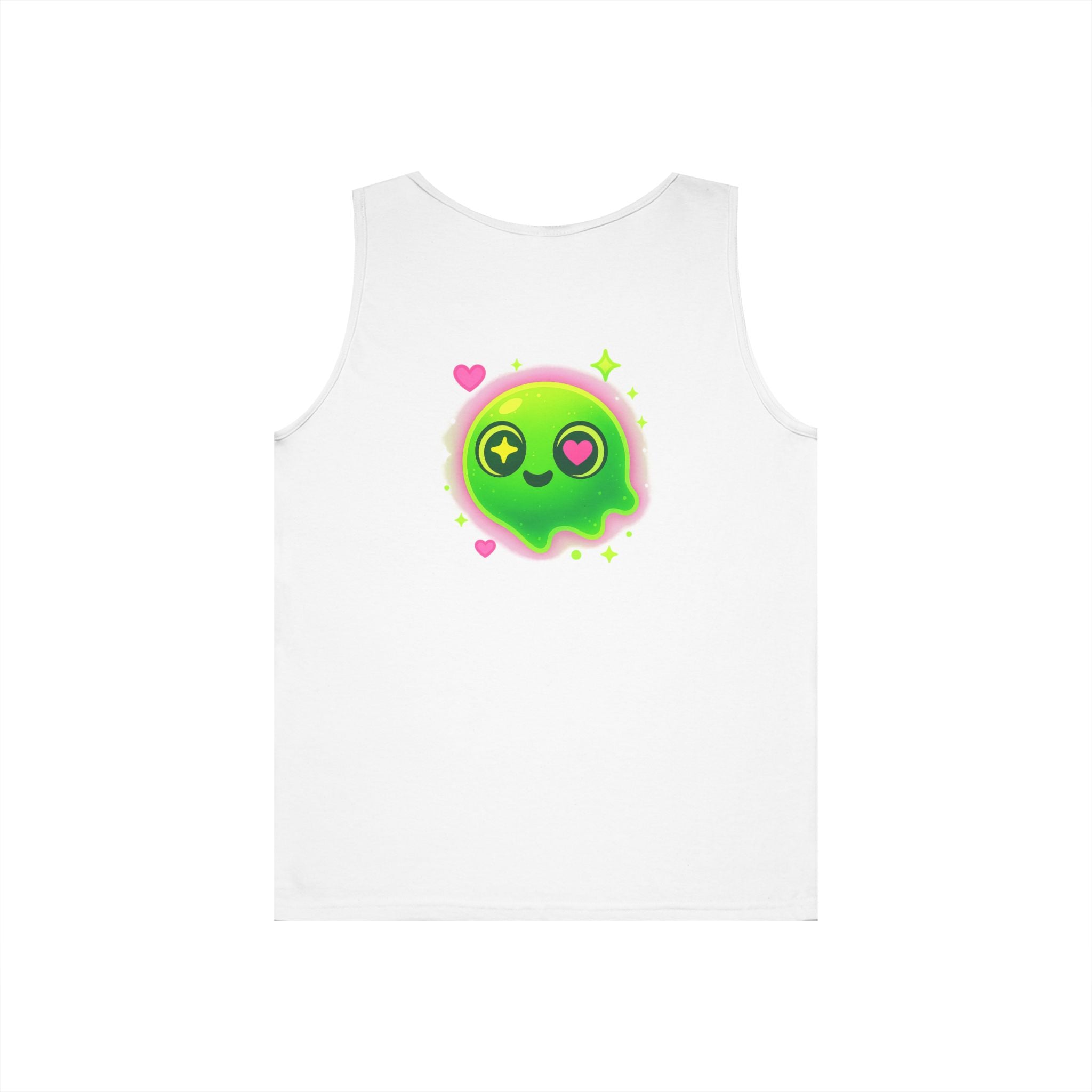Cute Cartoon Glow-in-the-Dark Tank Top, Summer Outfit, LGBTQ+ Pride Wear, Festival Attire, Funny Gift for Teens, Casual Wear