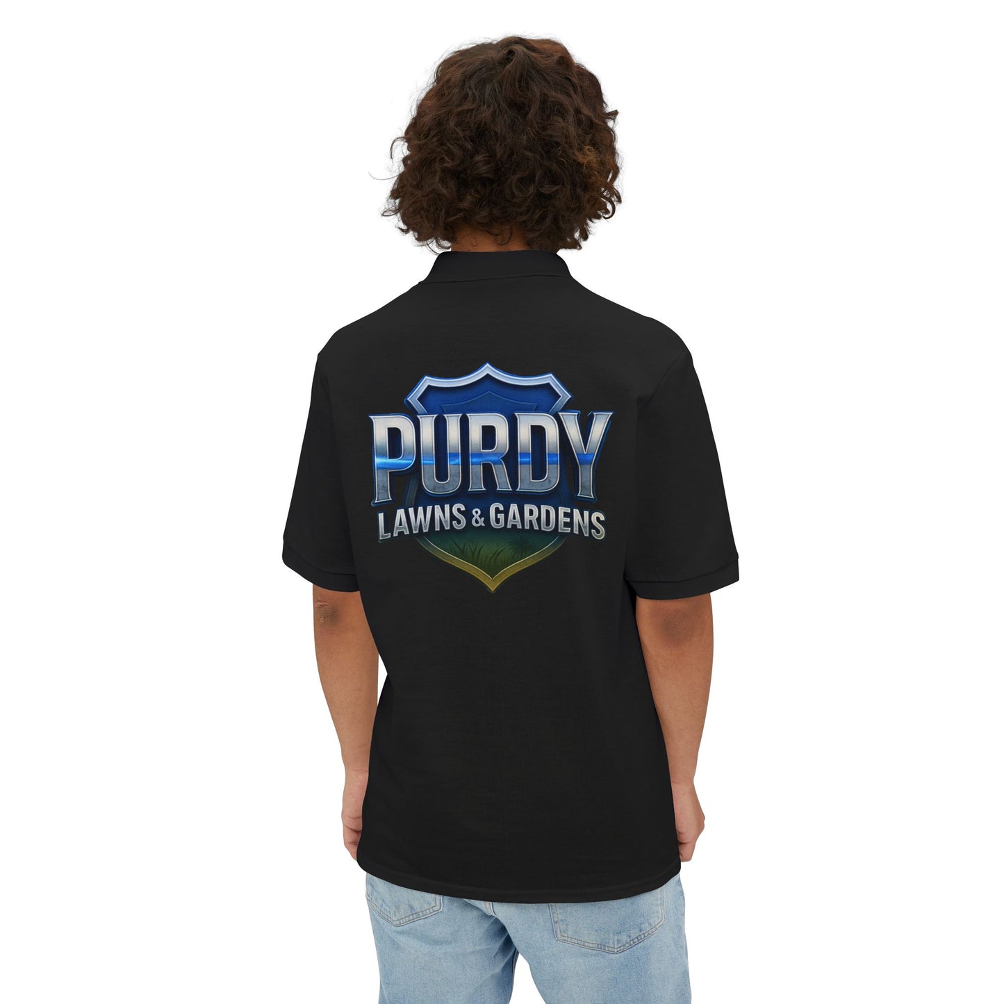 Polo Shirt for Garden Enthusiasts | Stylish Casual Wear, Men's Outdoor Polo, Gift for Gardeners, Spring Fashion