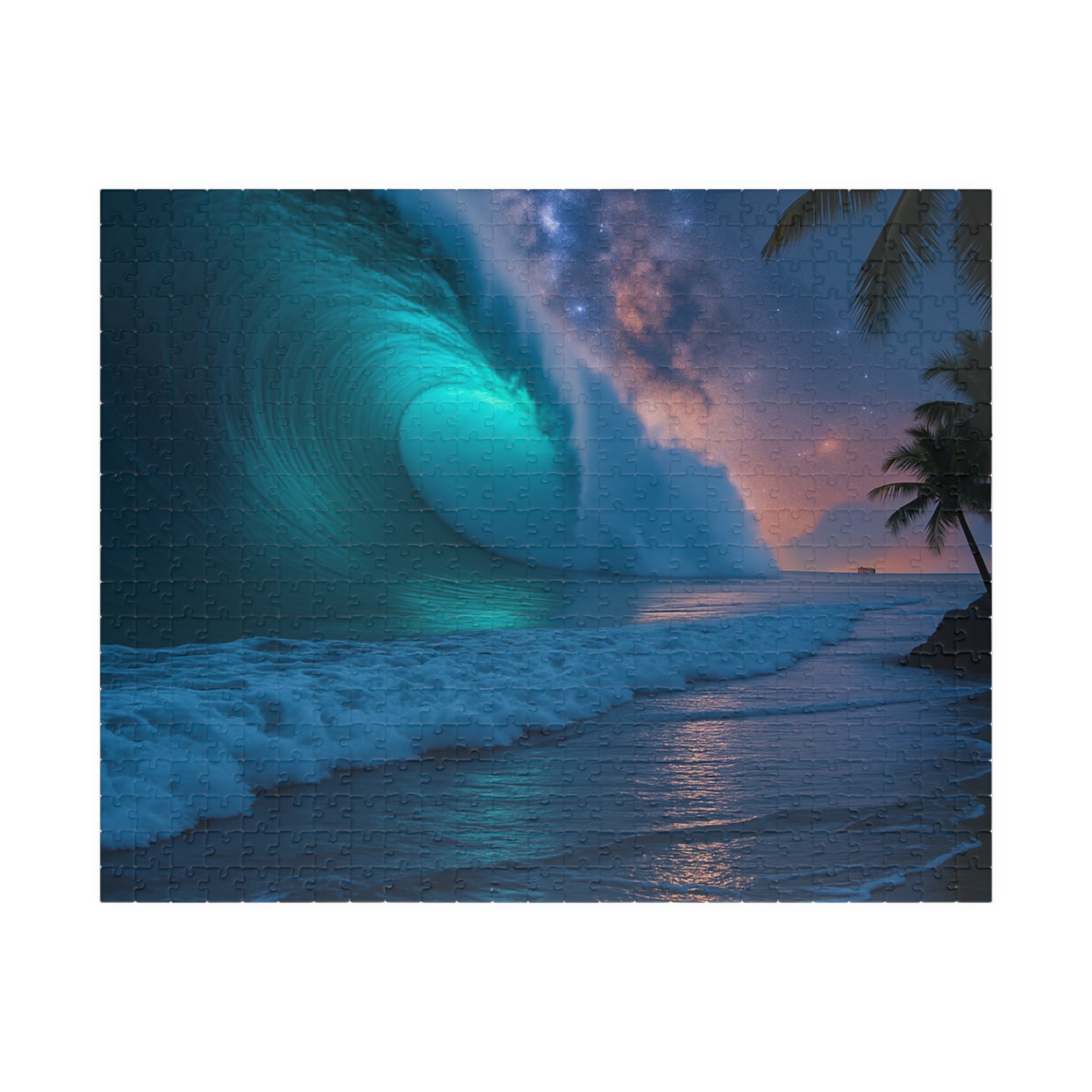Stunning Ocean Wave Puzzle - 110 to 1014 Pieces, Perfect for Family Game Night, Gifts for Ocean Lovers, Relaxation Activity, Home Decor