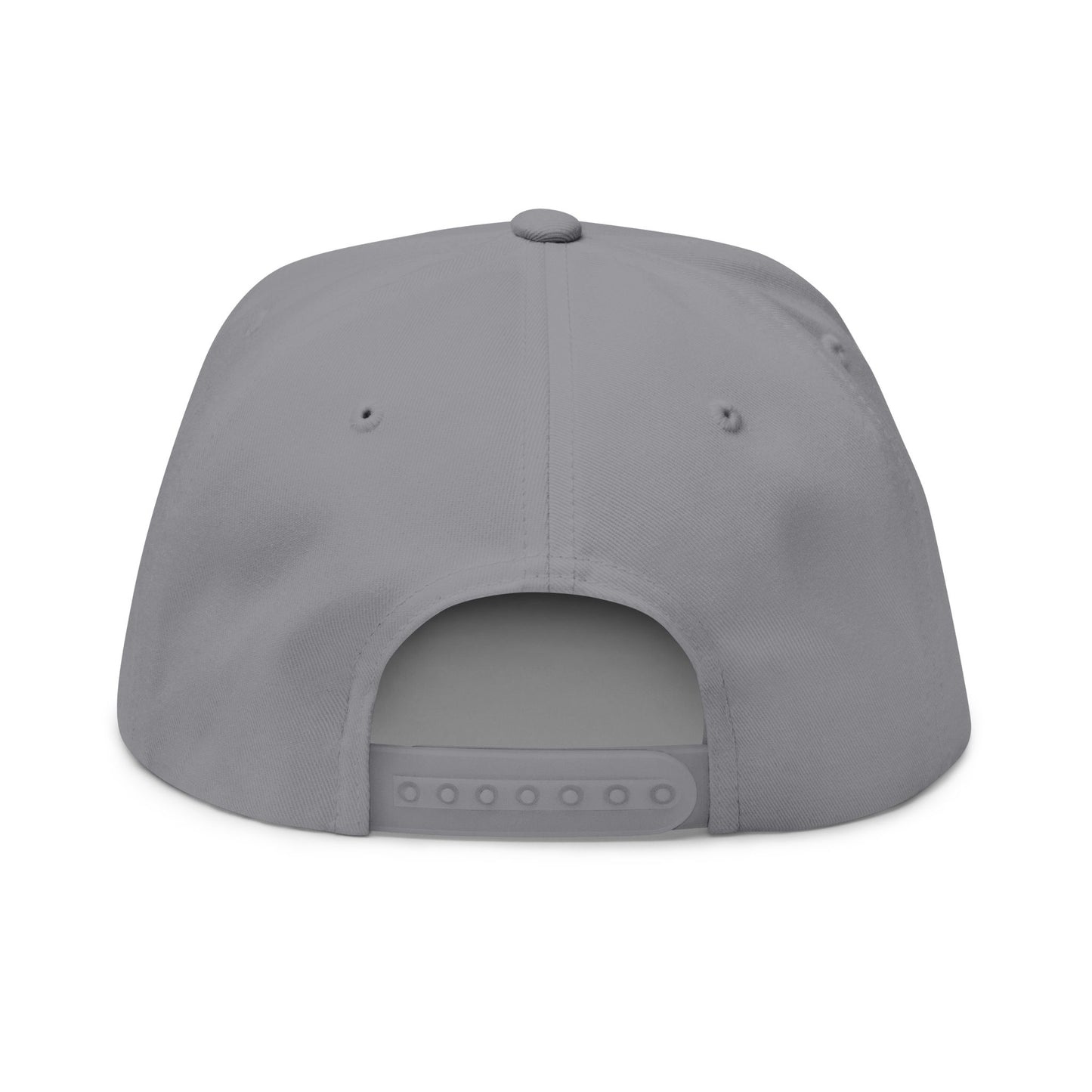 Swamp Gas Embroidered Flat Bill Cap | Trendy Snapback, Gifts for Friends, Festival Wear, Streetwear Style, Summer Accessory