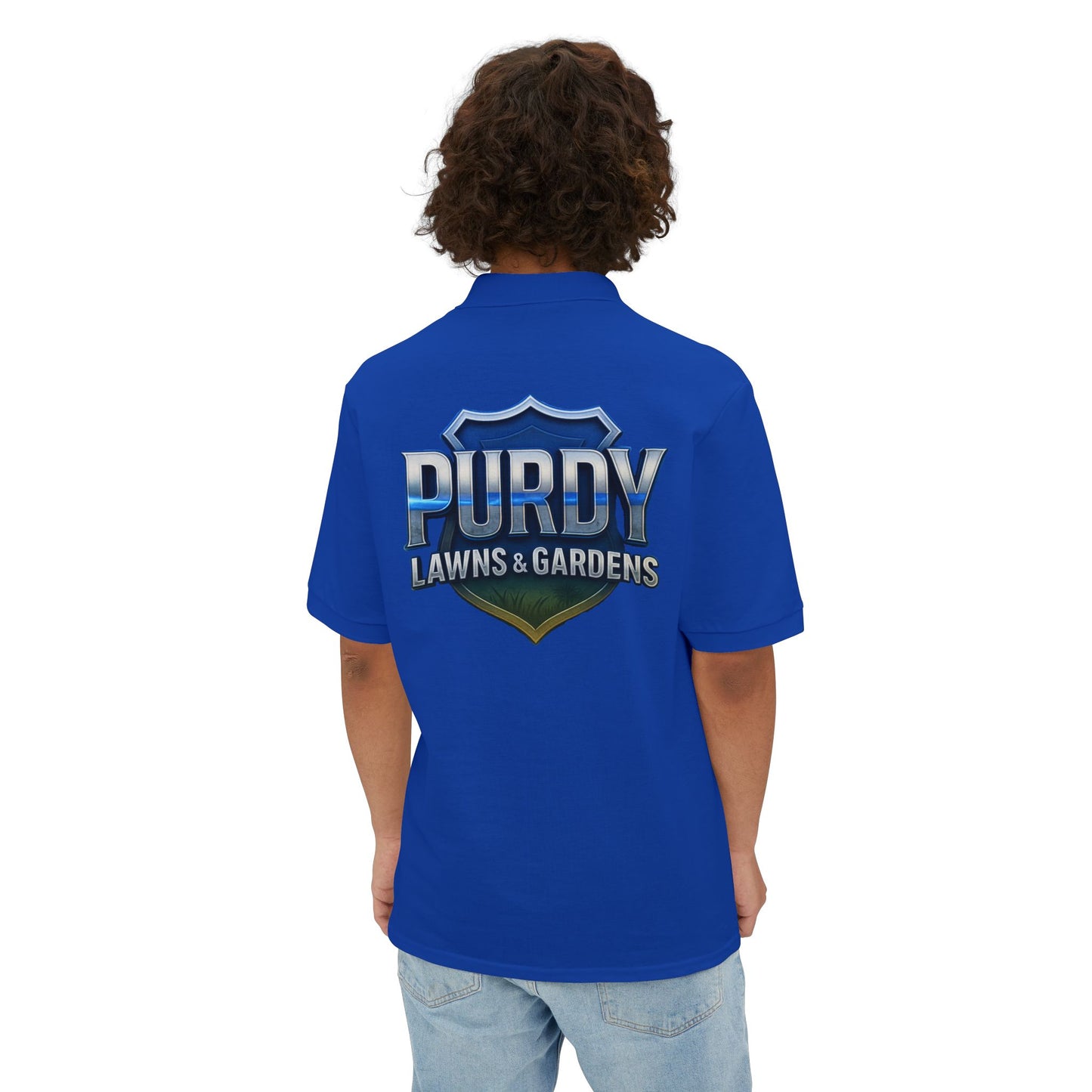 Polo Shirt for Garden Enthusiasts | Stylish Casual Wear, Men's Outdoor Polo, Gift for Gardeners, Spring Fashion