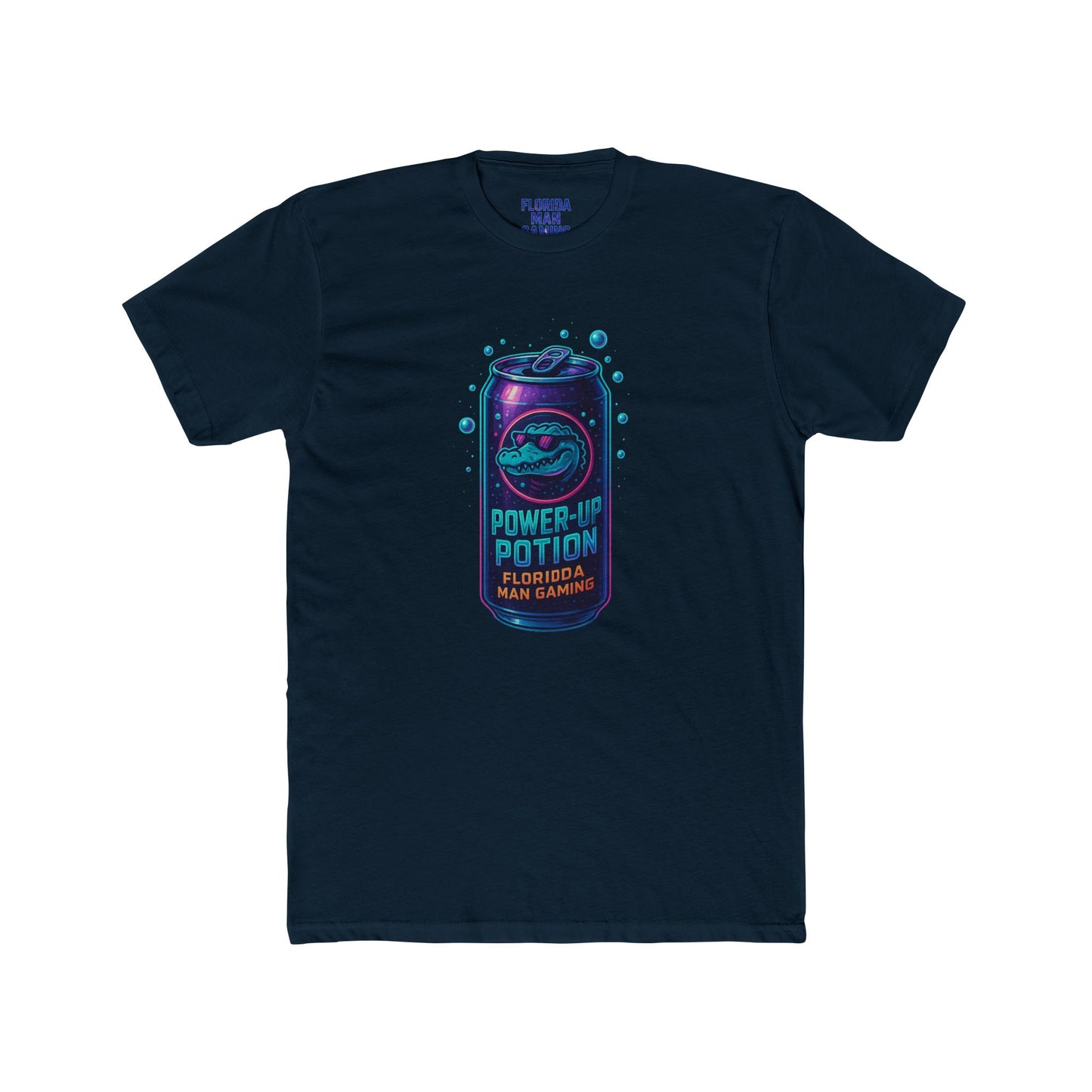 Florida Man Crew Tee: Gaming Humor Shirt, Fun Gift for Gamers, Unisex Tee for Parties, Retro Style Casual Wear, Unique Birthday Present