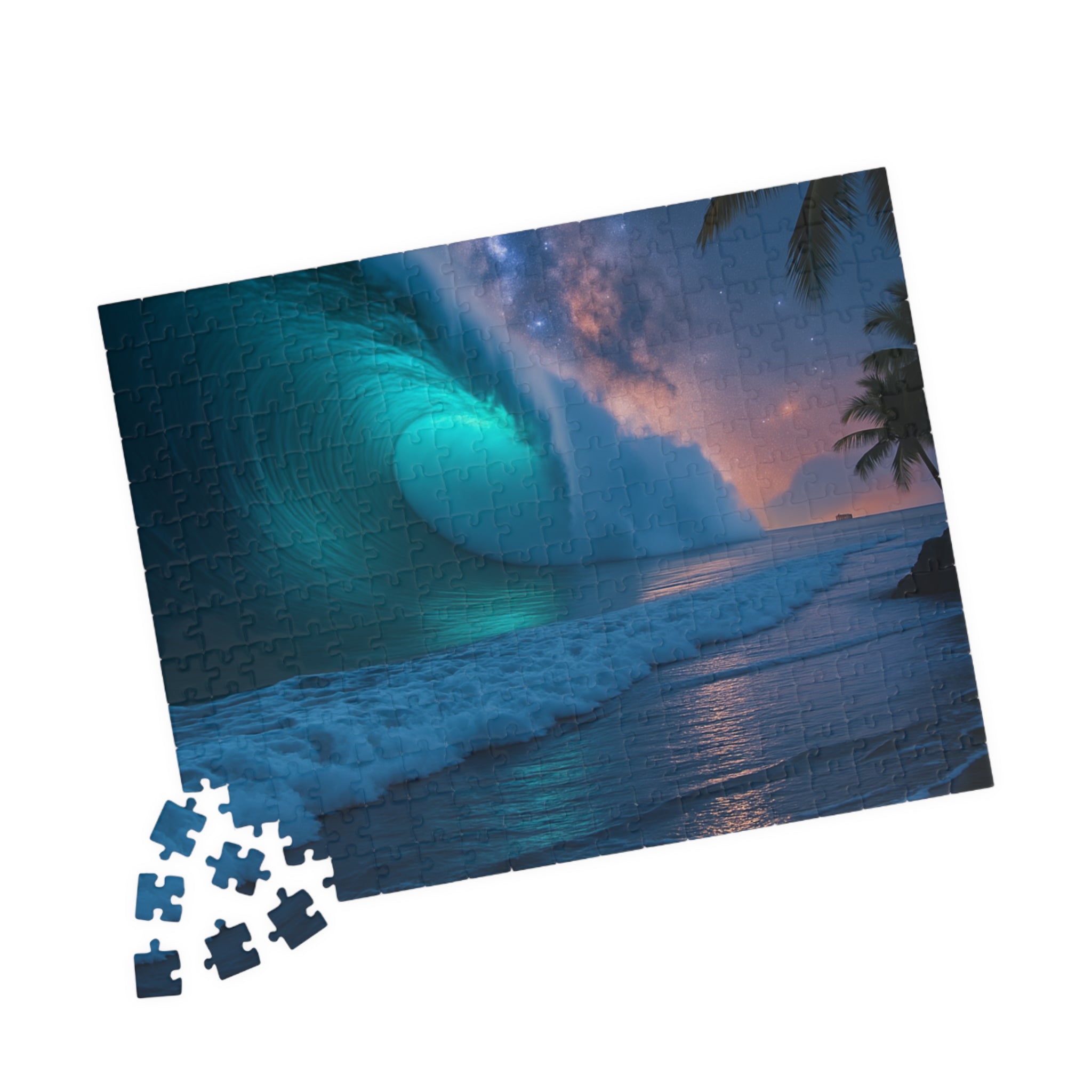 Stunning Ocean Wave Puzzle - 110 to 1014 Pieces, Perfect for Family Game Night, Gifts for Ocean Lovers, Relaxation Activity, Home Decor