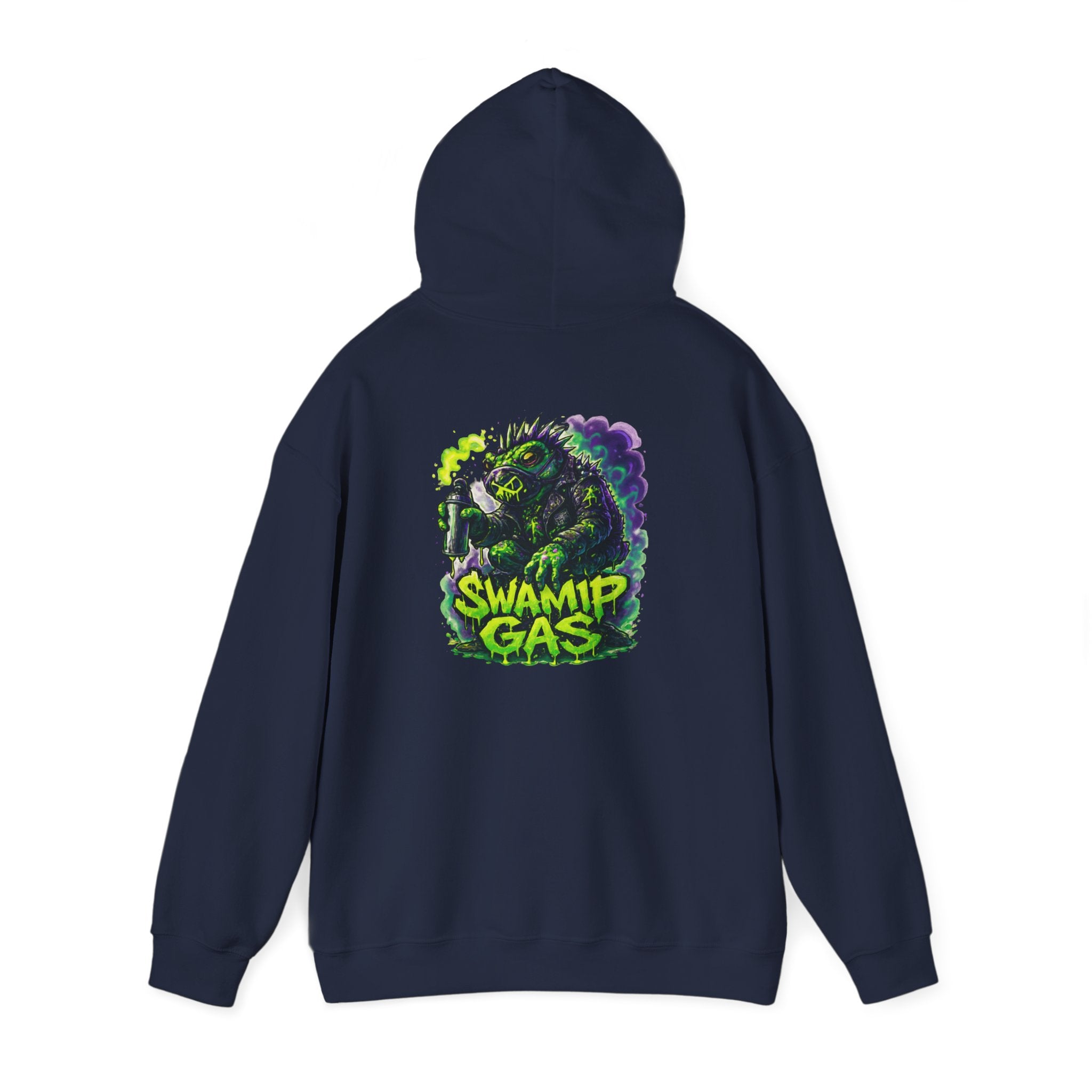 Swamp Gas Unisex Hoodie, Fun Graphic Sweatshirt, Gift for Halloween, Unique Streetwear, Cozy Layering Piece