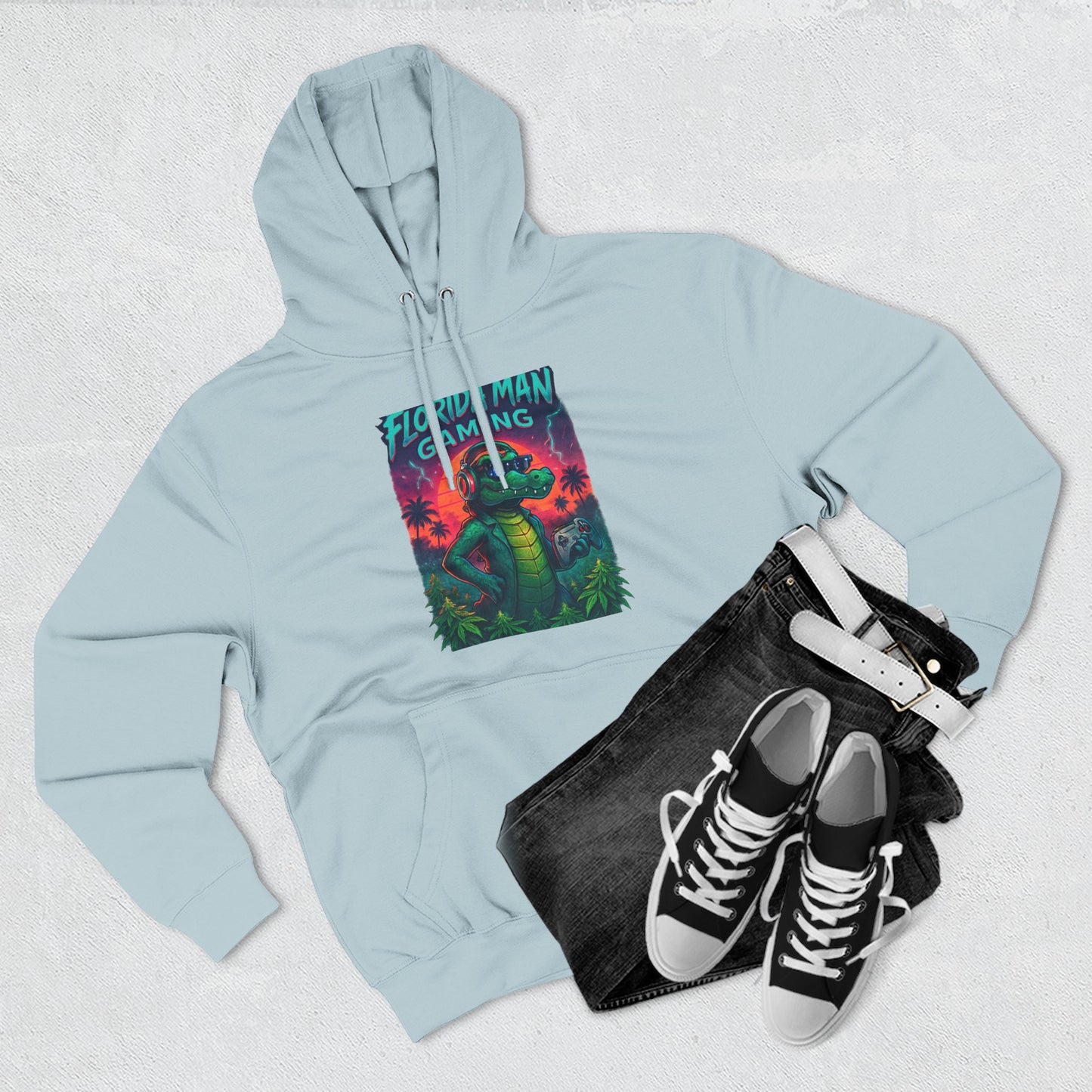 Gamer Fleece Hoodie - Cozy Dragon Design, Perfect for Gaming Sessions, Gifts for Gamers, Casual Wear, Fun Streetwear