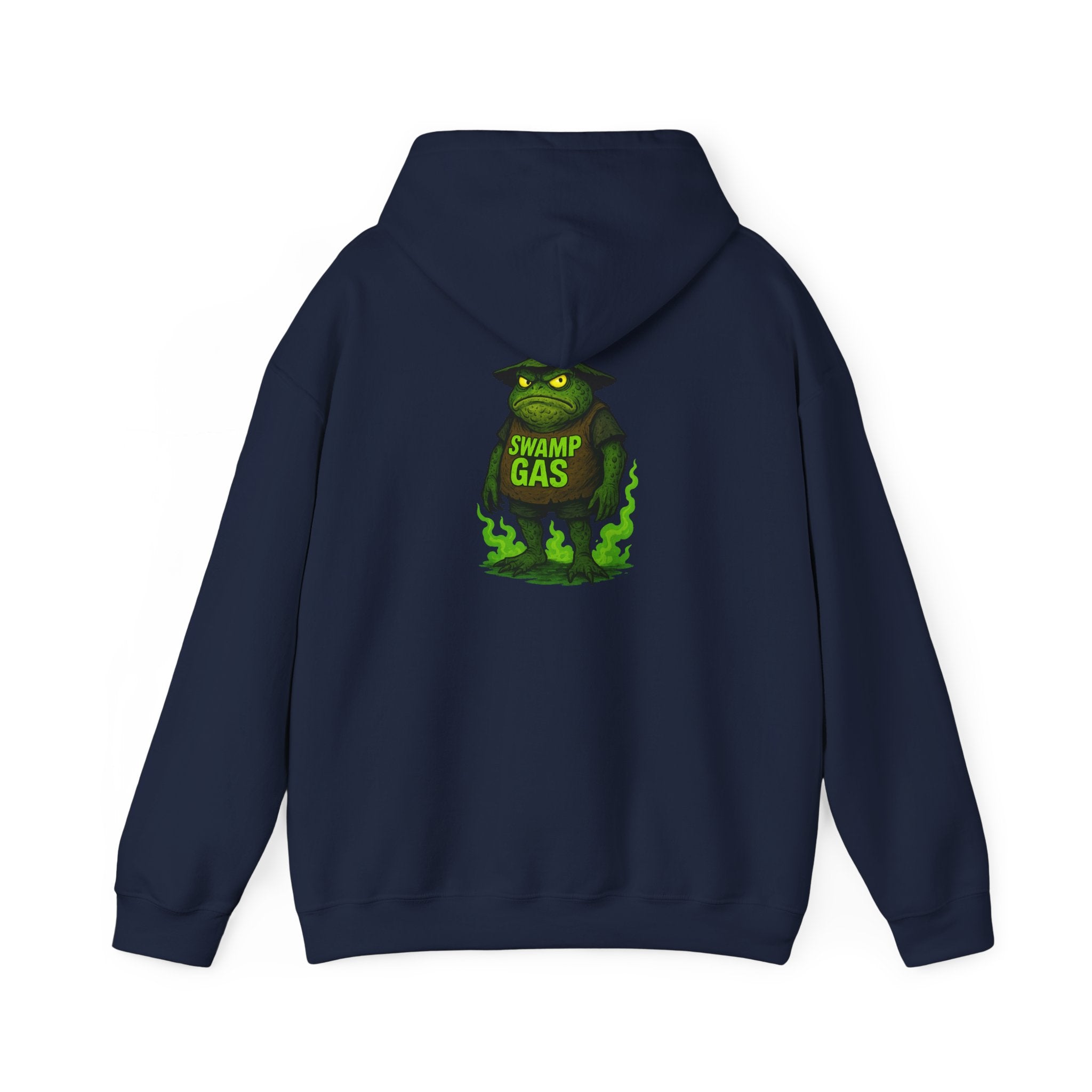 Swamp Gas Unisex Hoodie | Fun Gift for Halloween, Cozy Casual Wear, Unique Graphic Sweatshirt, Quirky Style, Perfect for Fall