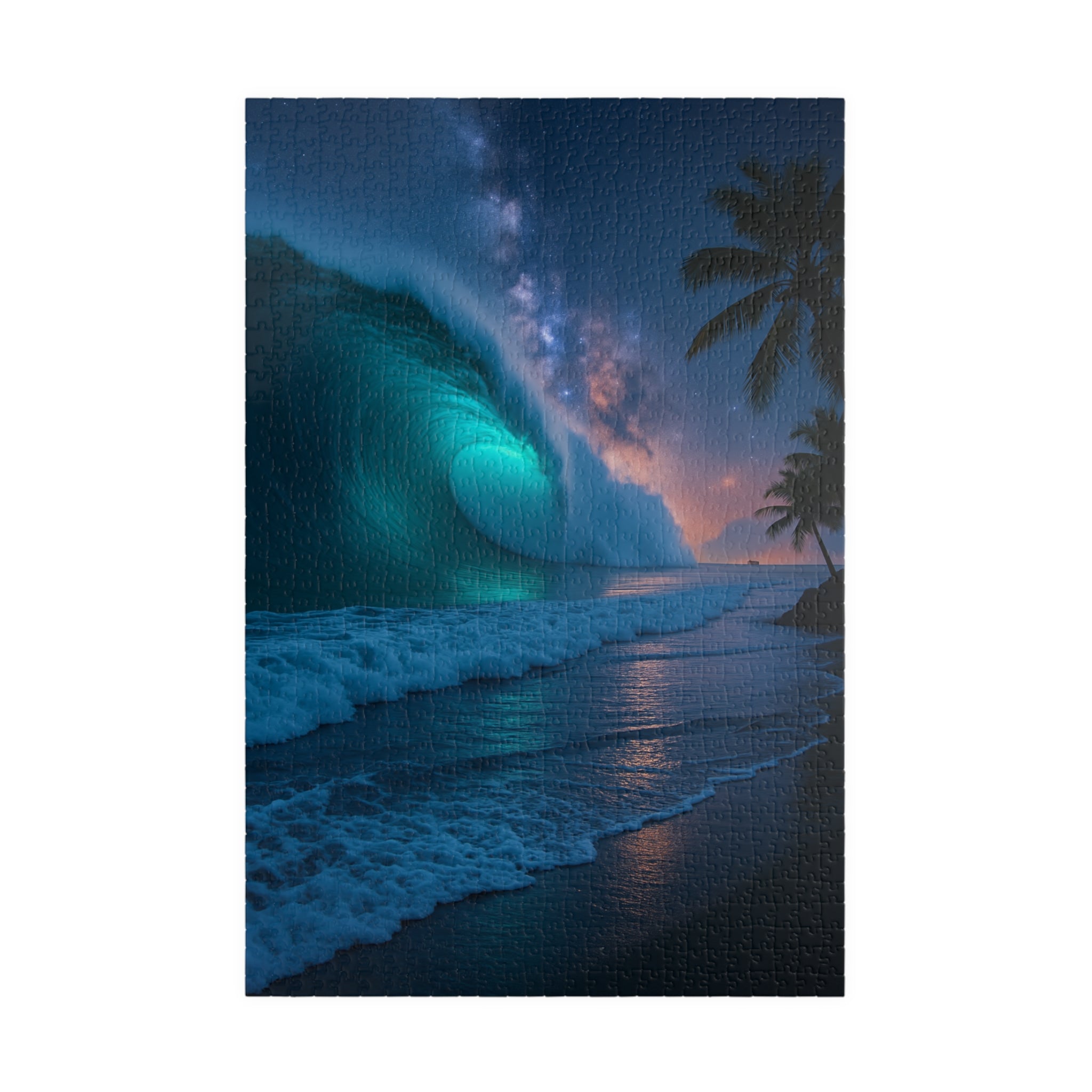 Stunning Ocean Wave Puzzle - 110 to 1014 Pieces, Perfect for Family Game Night, Gifts for Ocean Lovers, Relaxation Activity, Home Decor