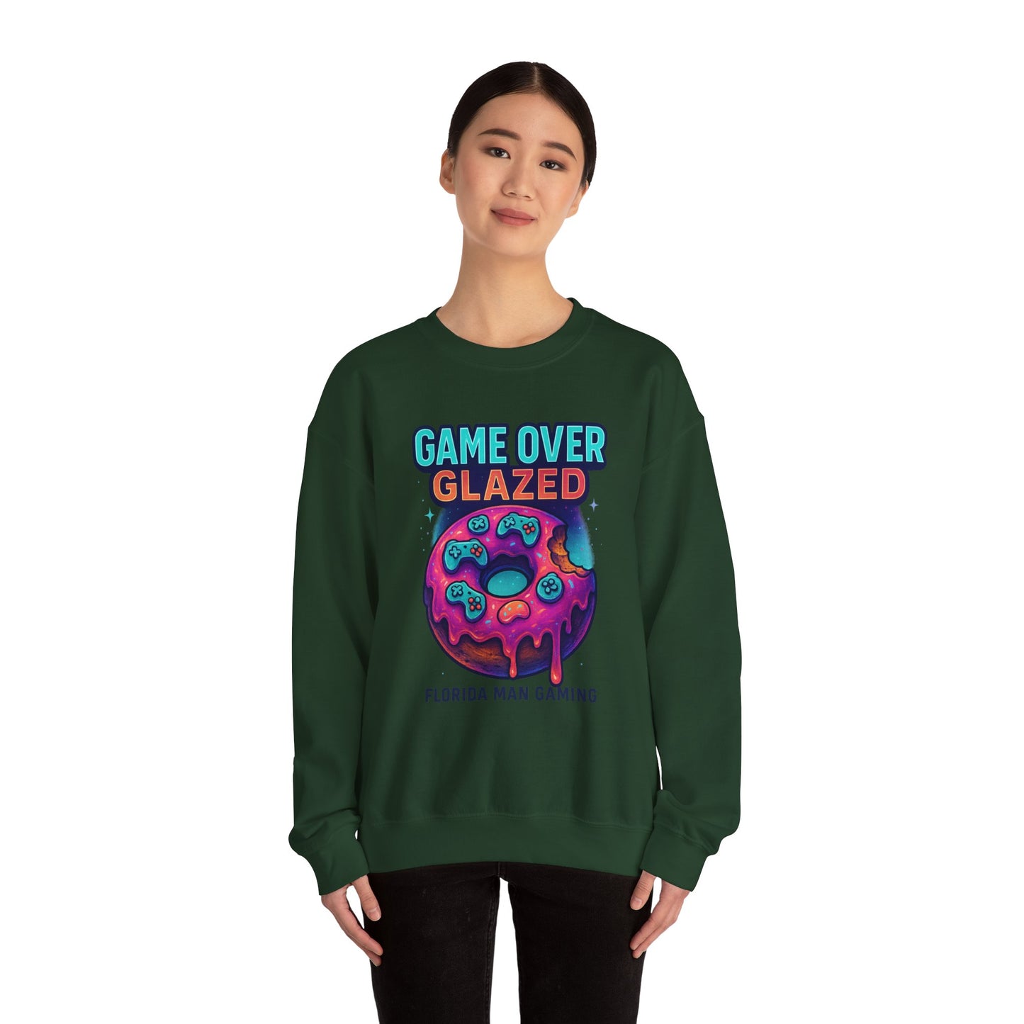 Gaming Sweatshirt, Playful Crewneck for Gamers, Funny Gift for Video Game Lovers, Cozy Unisex Apparel, Unique Retro Style