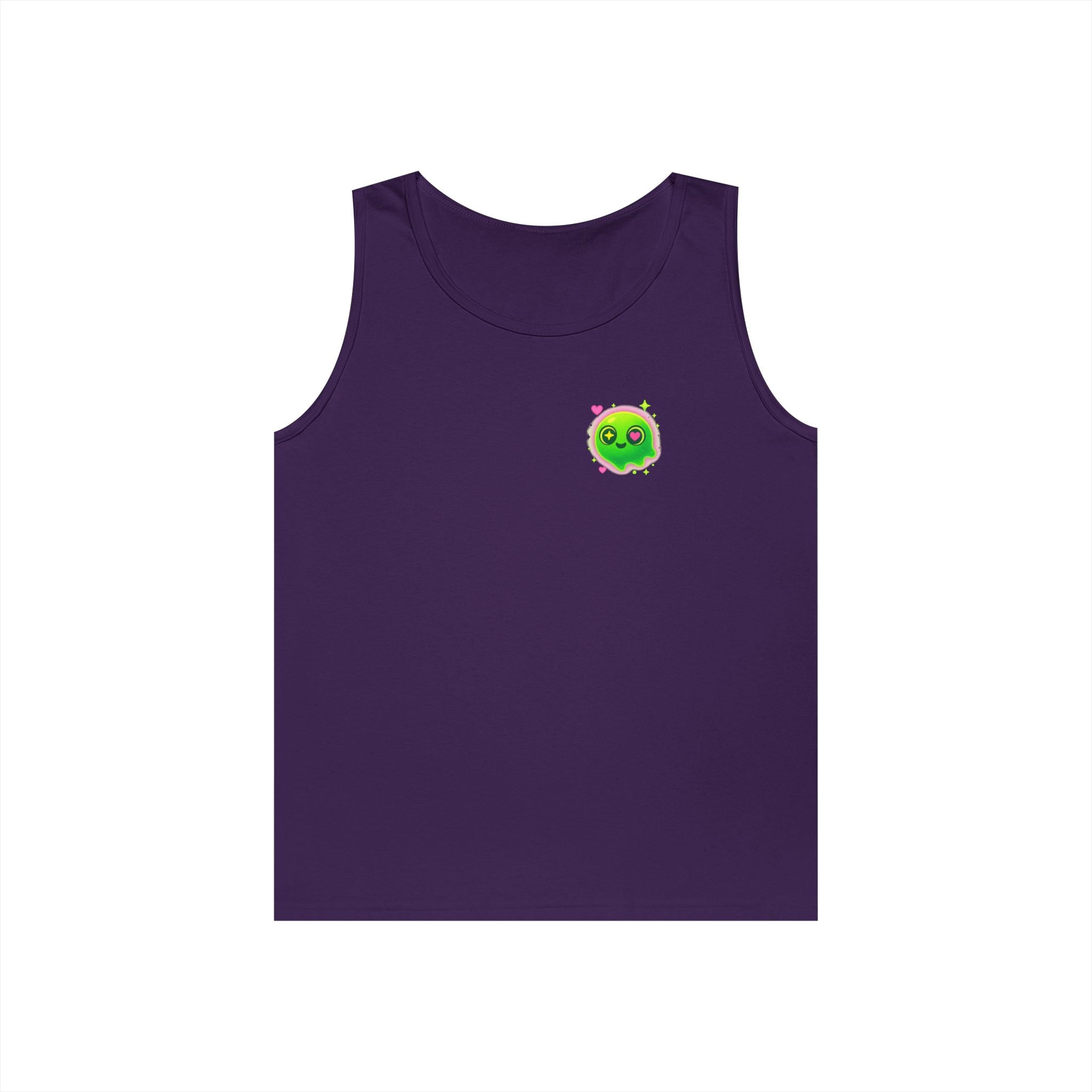 Cute Cartoon Glow-in-the-Dark Tank Top, Summer Outfit, LGBTQ+ Pride Wear, Festival Attire, Funny Gift for Teens, Casual Wear