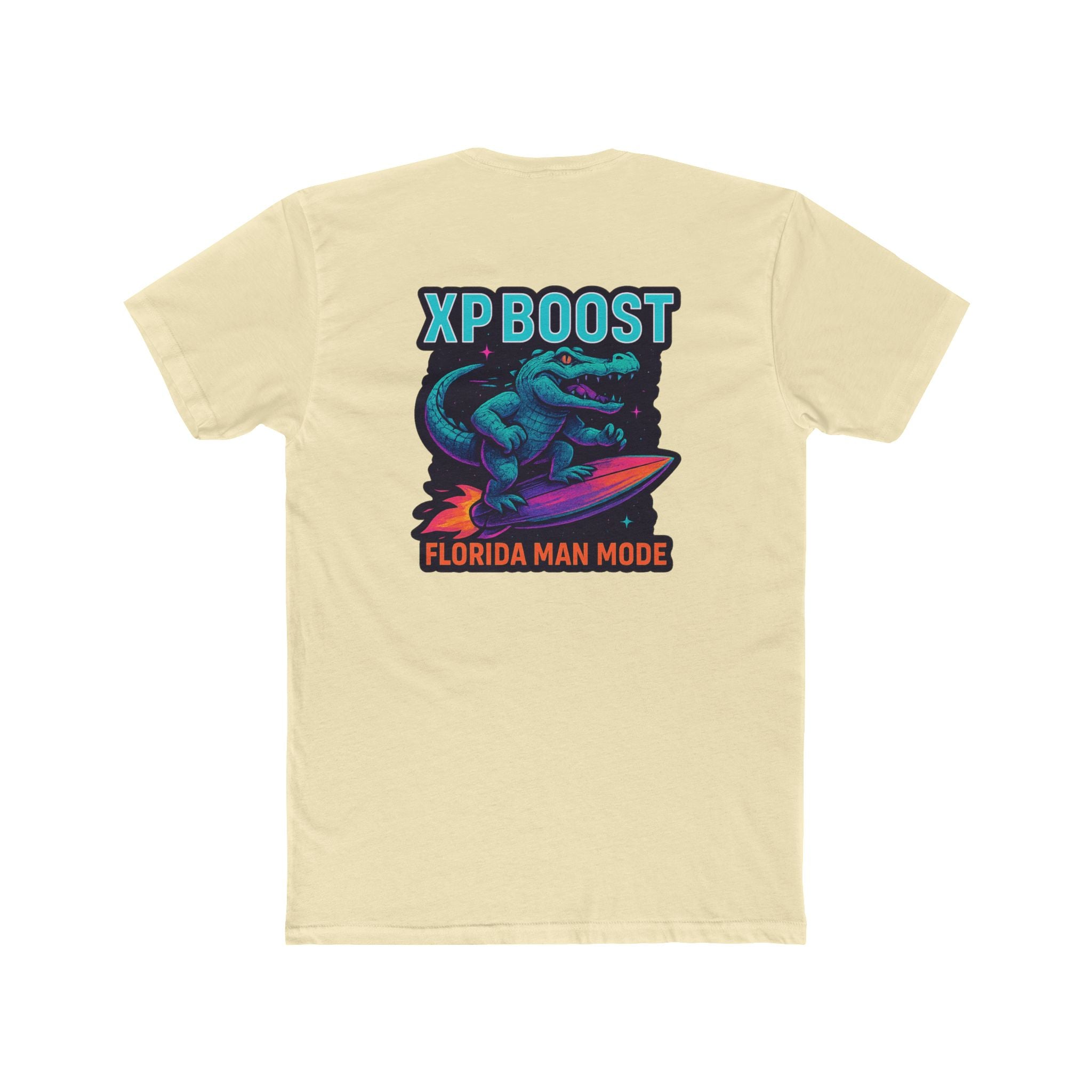 Florida Man Crew Tee: Gaming Humor Shirt, Fun Gift for Gamers, Unisex Tee for Parties, Retro Style Casual Wear, Unique Birthday Present