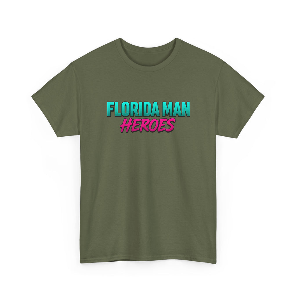 Gaming Tee - Florida Man Blaze Firefighter Gator