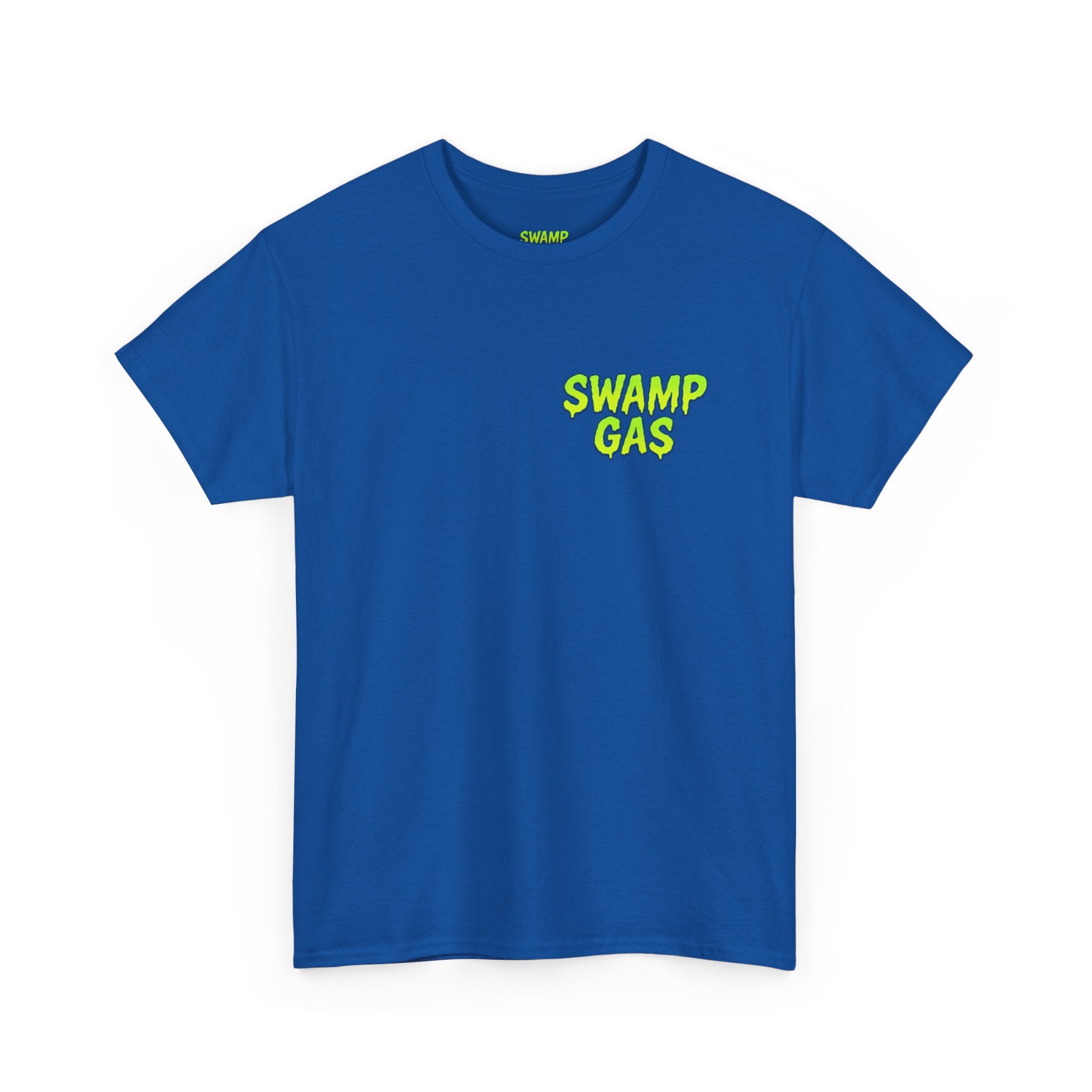 Swamp Gas Graphic Tee - Unisex Cotton T-Shirt, Halloween Costume, Fun Casual Wear, Unique Gift, Funny Shirt for Friends