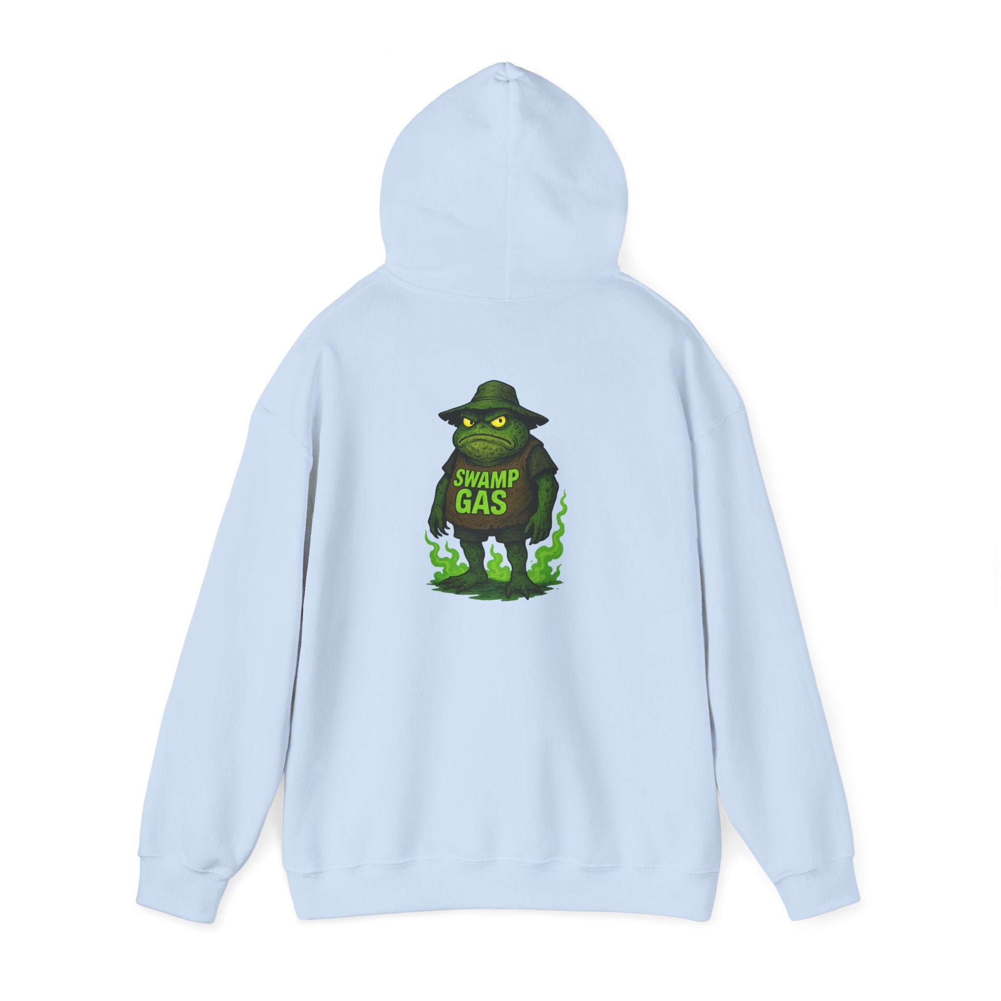 Swamp Gas Unisex Hoodie | Fun Gift for Halloween, Cozy Casual Wear, Unique Graphic Sweatshirt, Quirky Style, Perfect for Fall